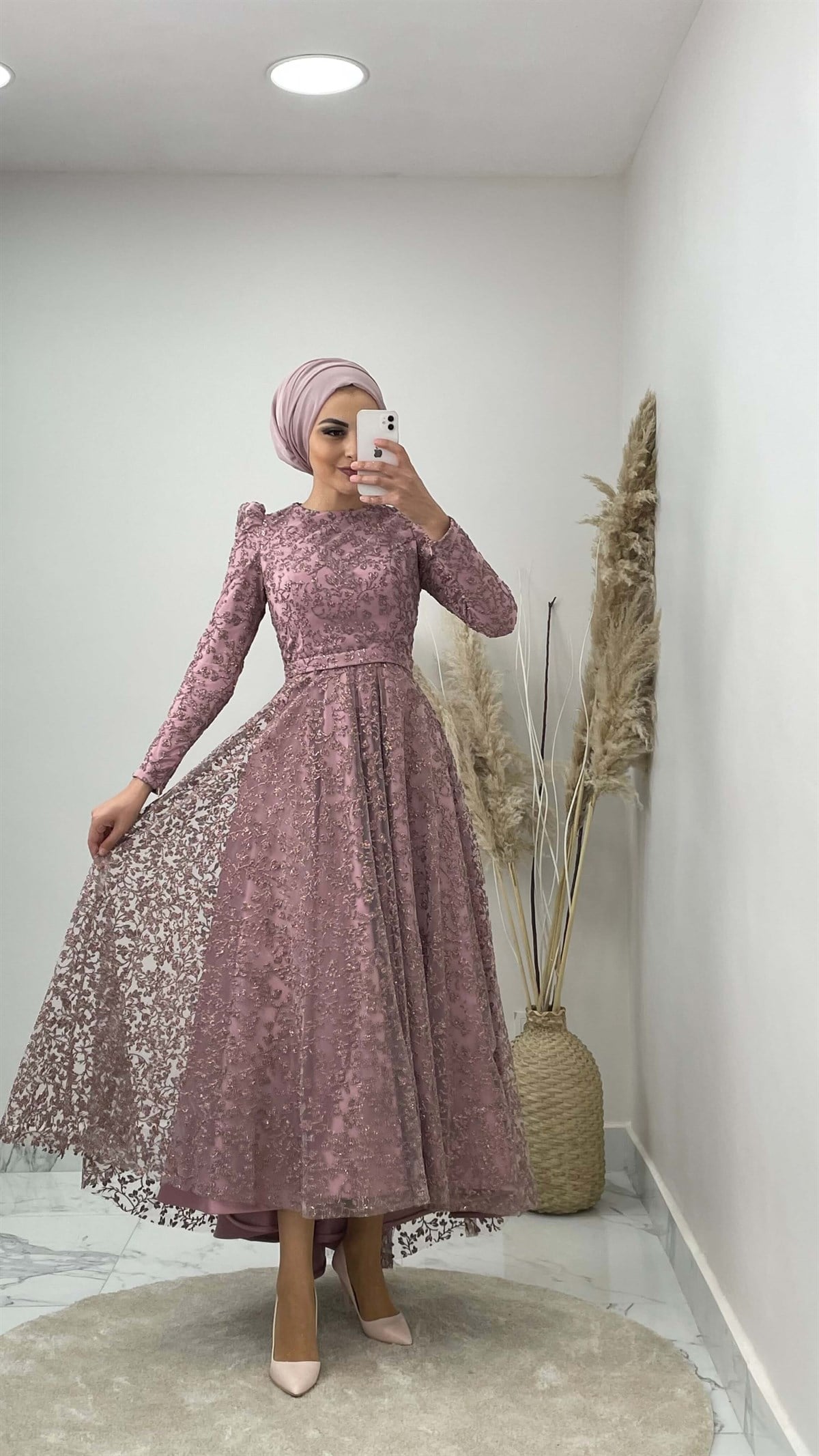 4401 Bayan Abiye Elbise