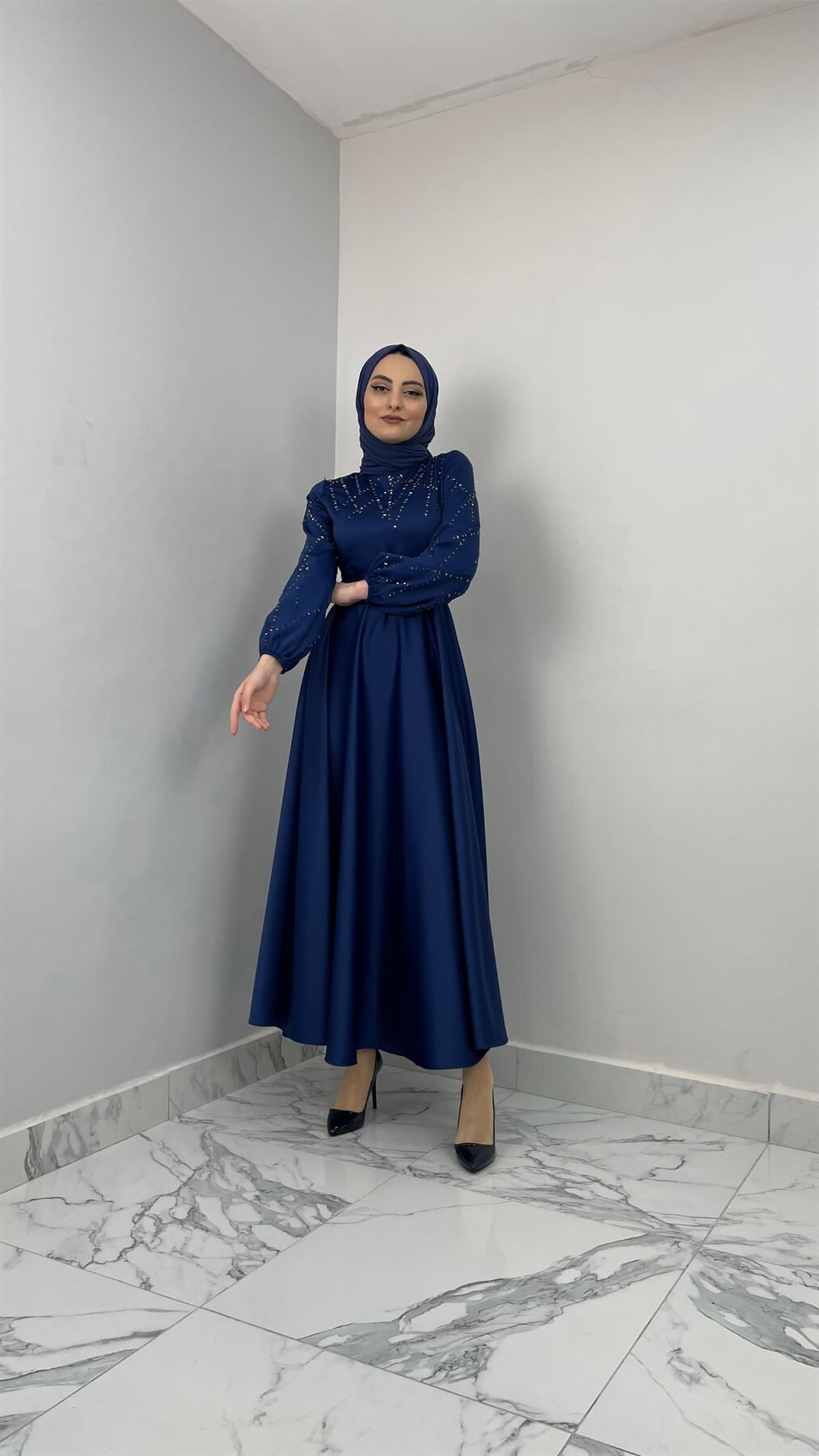 4484 R Abiye Elbise