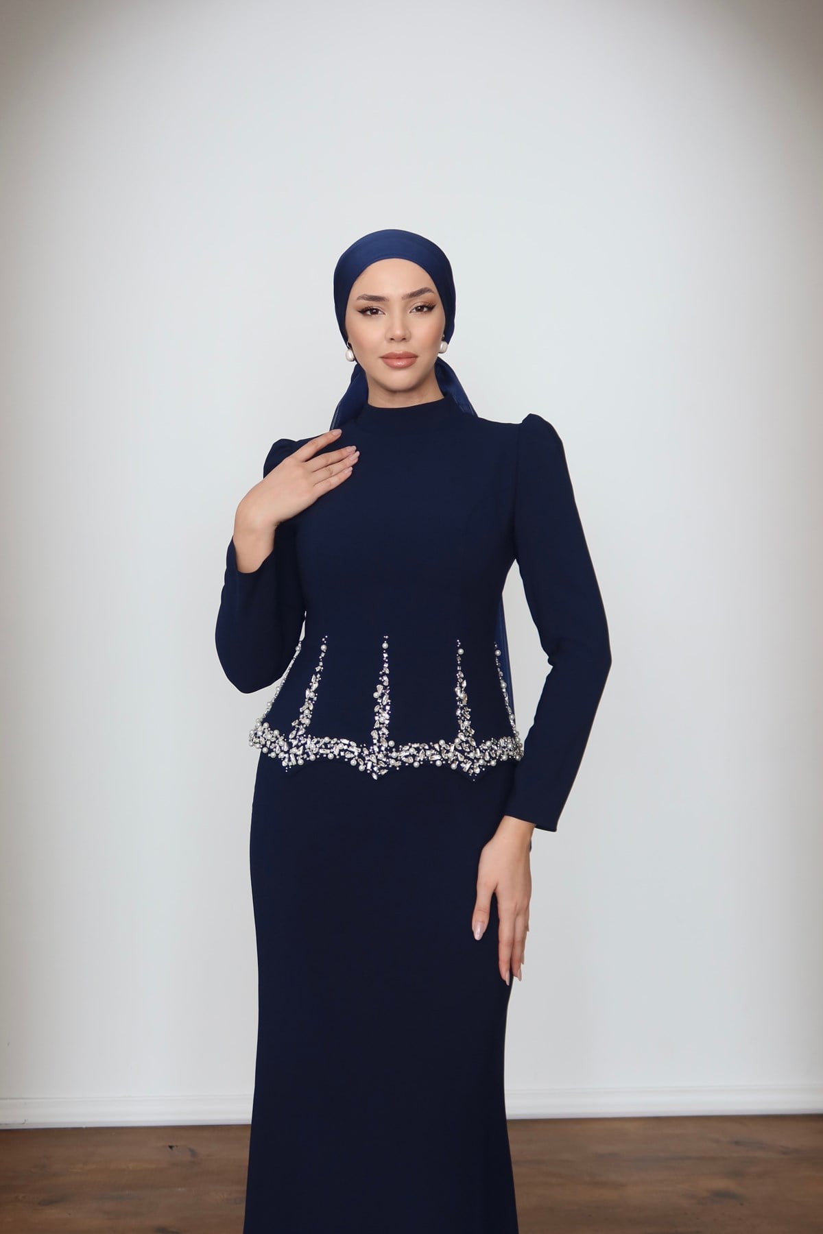 4484 T Sahra Abiye-Lacivert