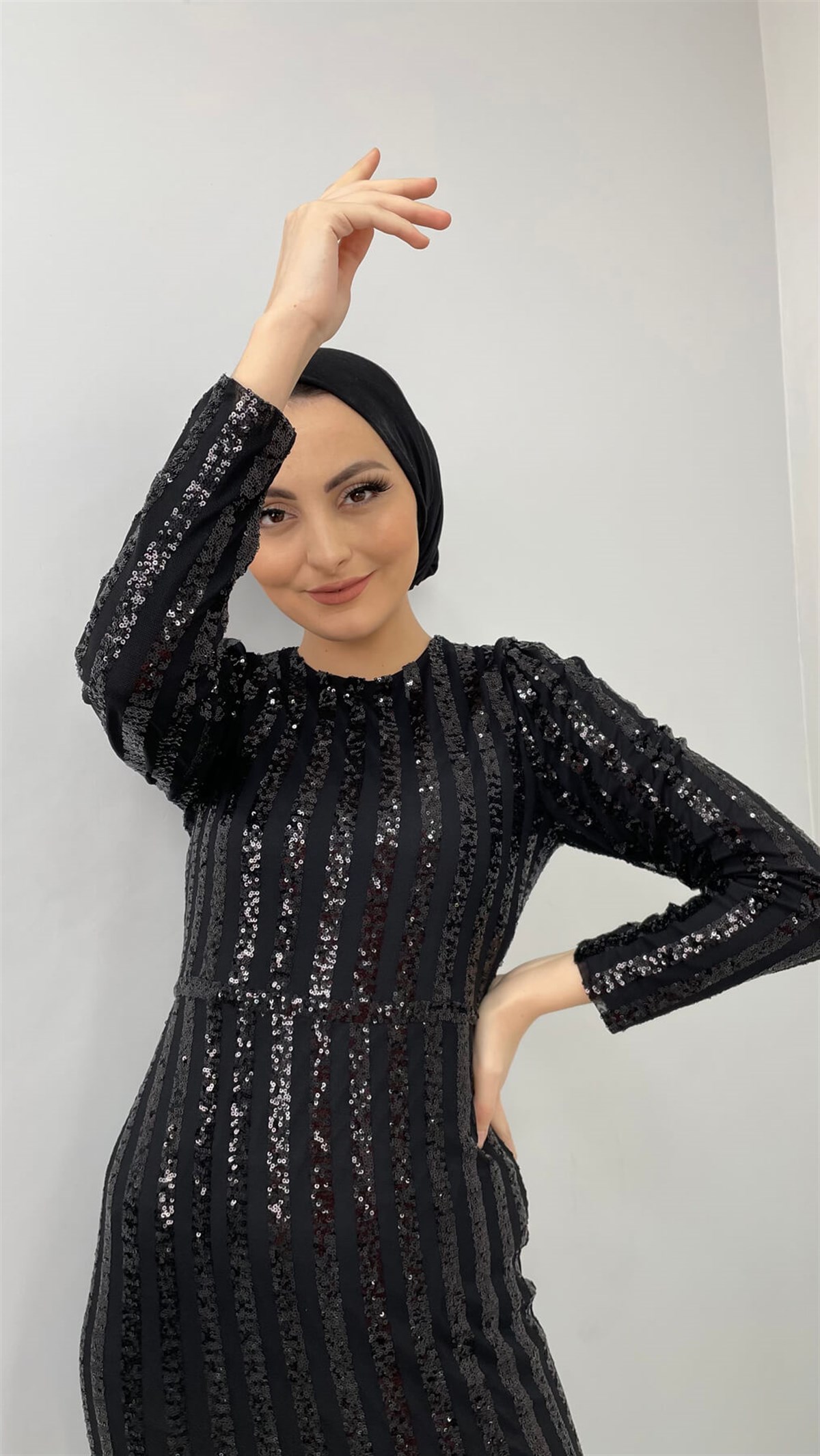 4490 R Abiye Elbise