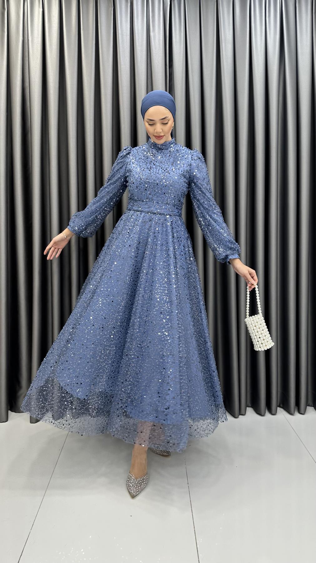 4533 T Likya Abiye-Mavi