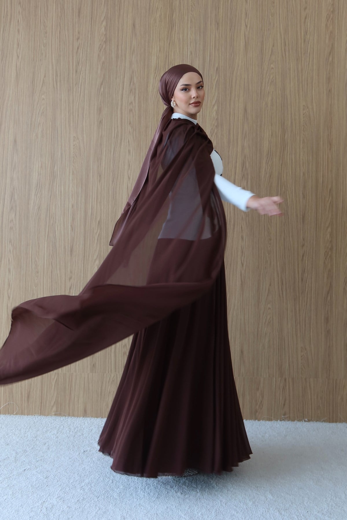4555 T Melis Abiye-Kahve Rengi