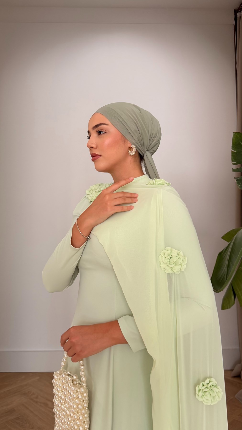4562 T Feriha Abiye-Yeşil