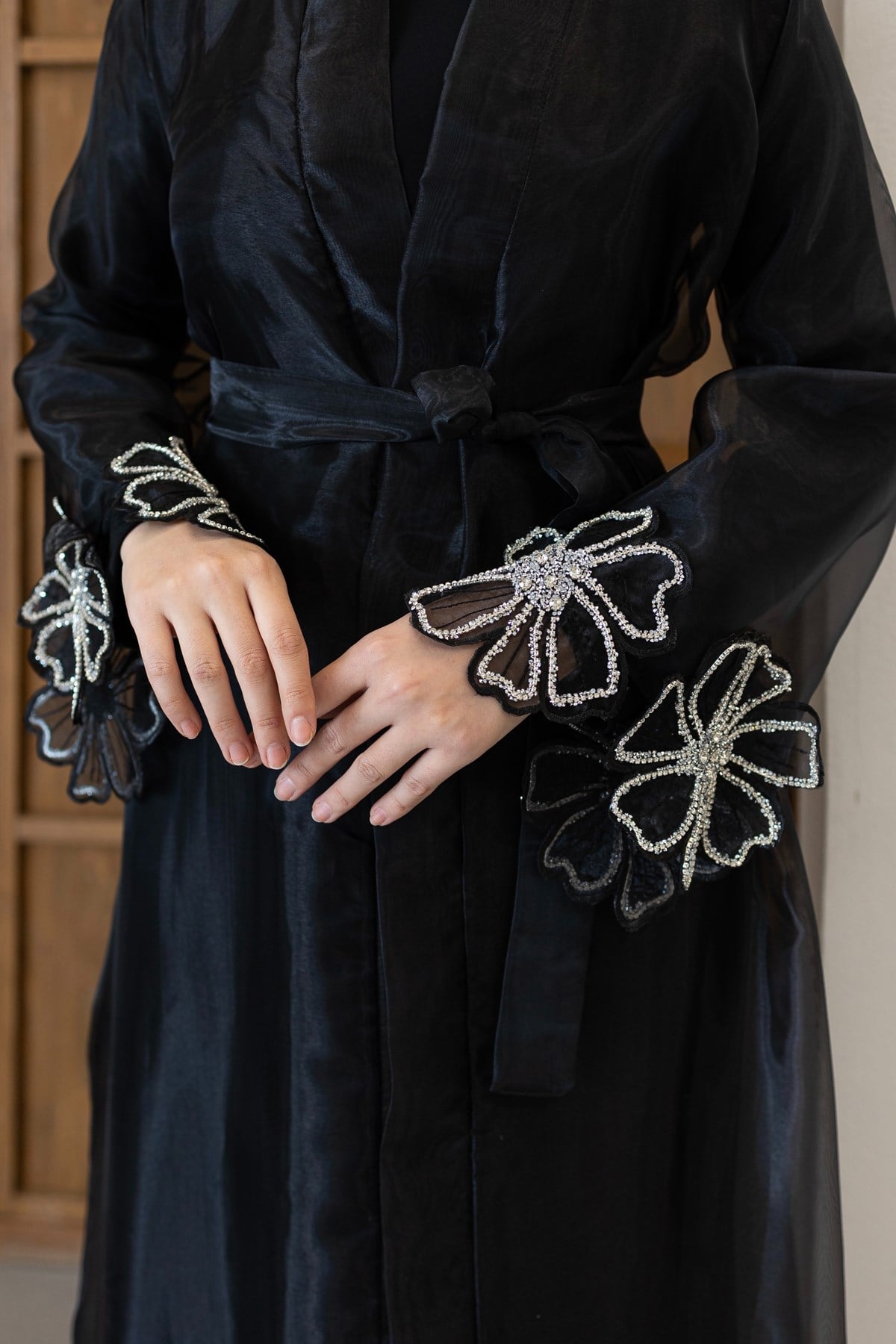4679 T Abaya Takım-Siyah