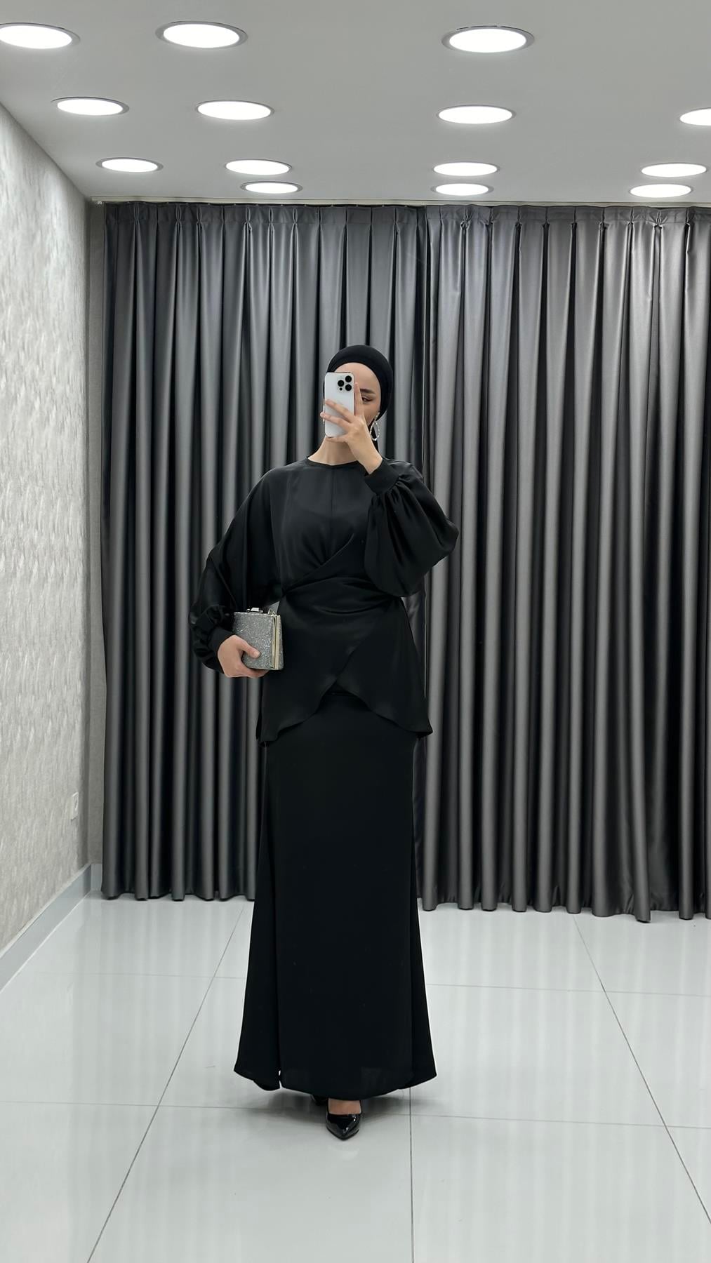 4823 H Ahsa Abiye-Siyah