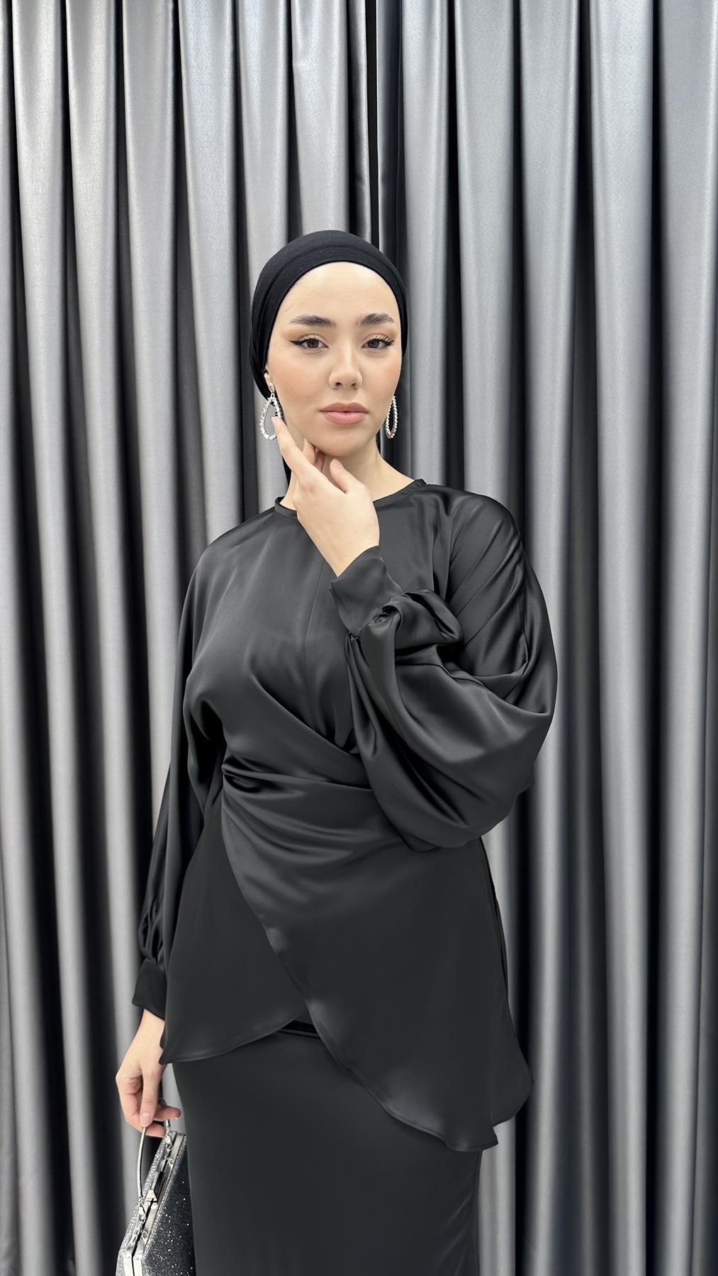 4823 H Ahsa Abiye-Siyah