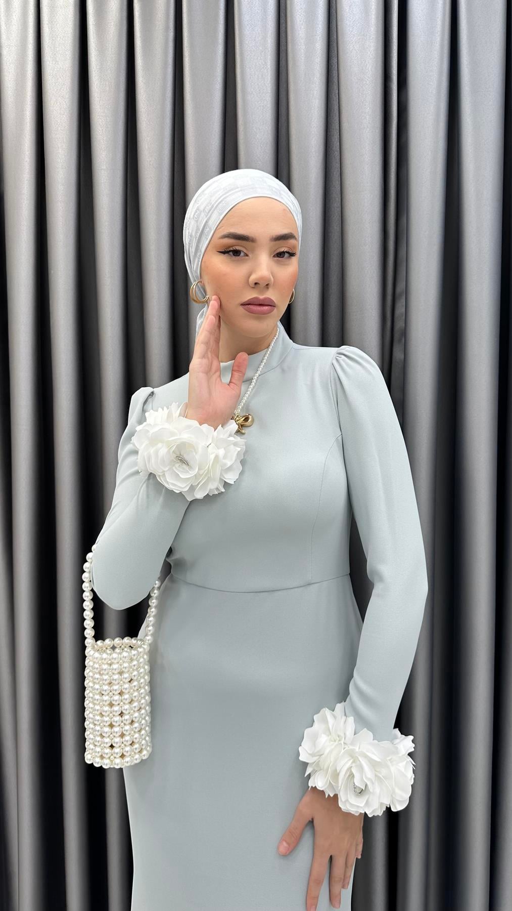 4835 H Jasmin Abiye-Mint