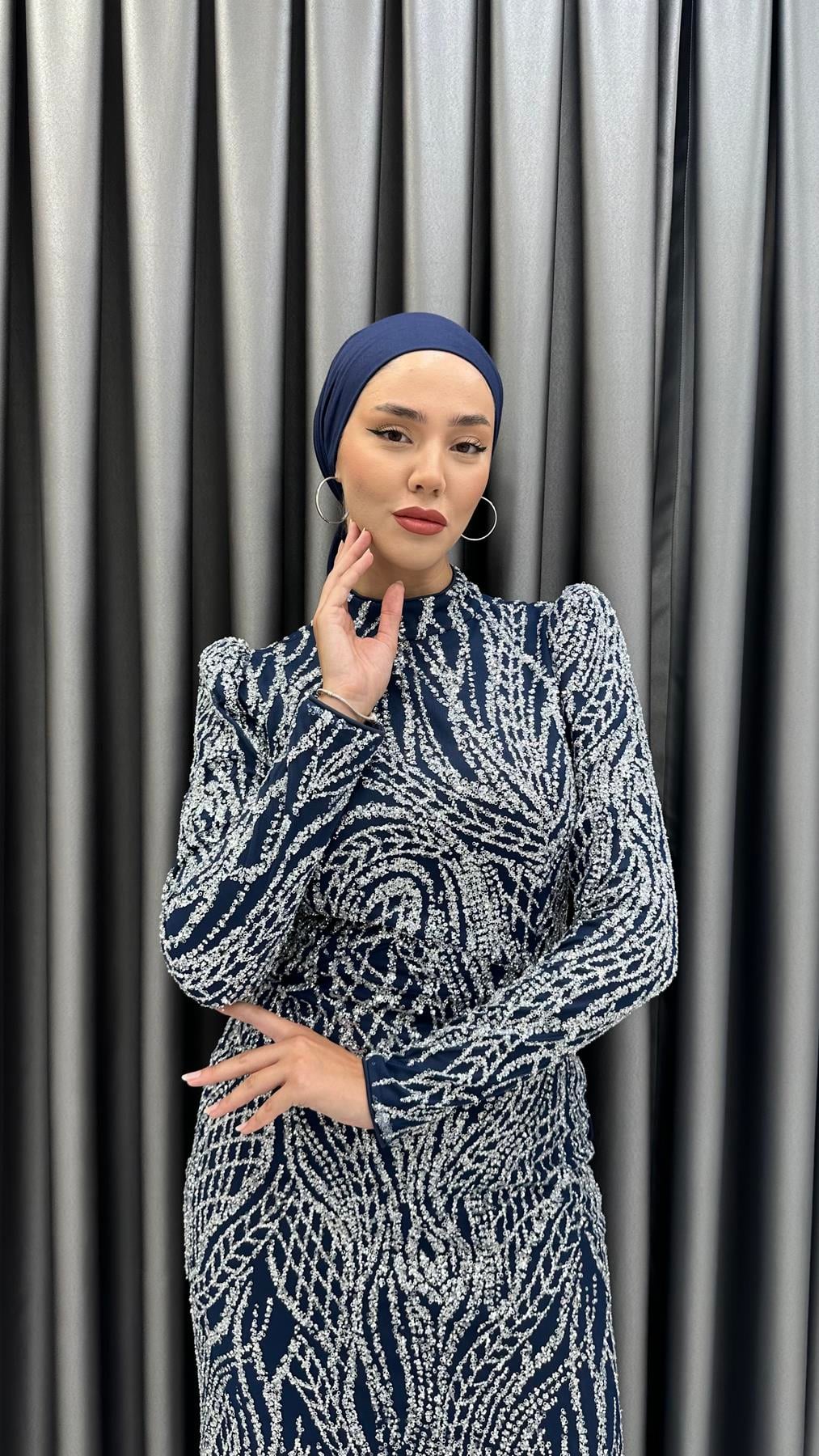 4845 H Hesna Abiye-Lacivert