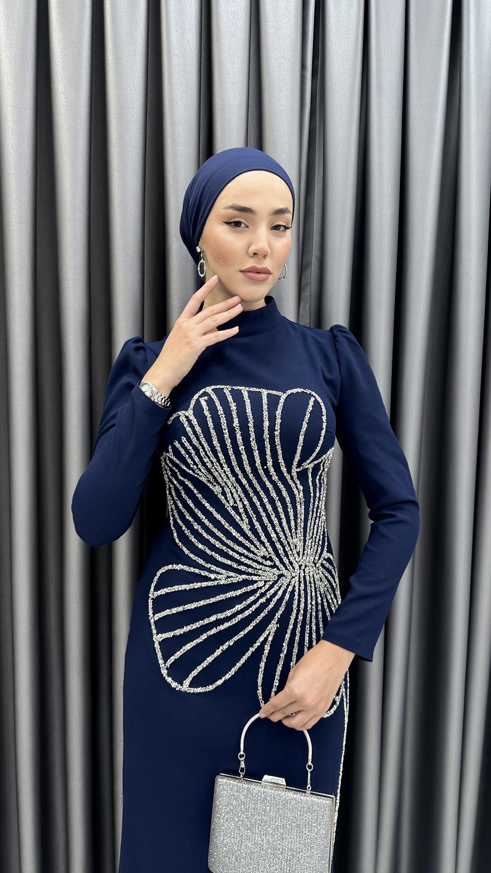 4928 Nursema Abiye-Lacivert