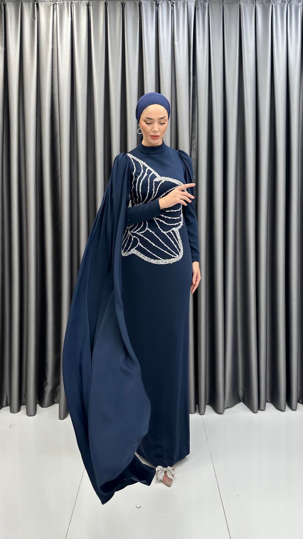 4935 H Selis Abiye-Lacivert