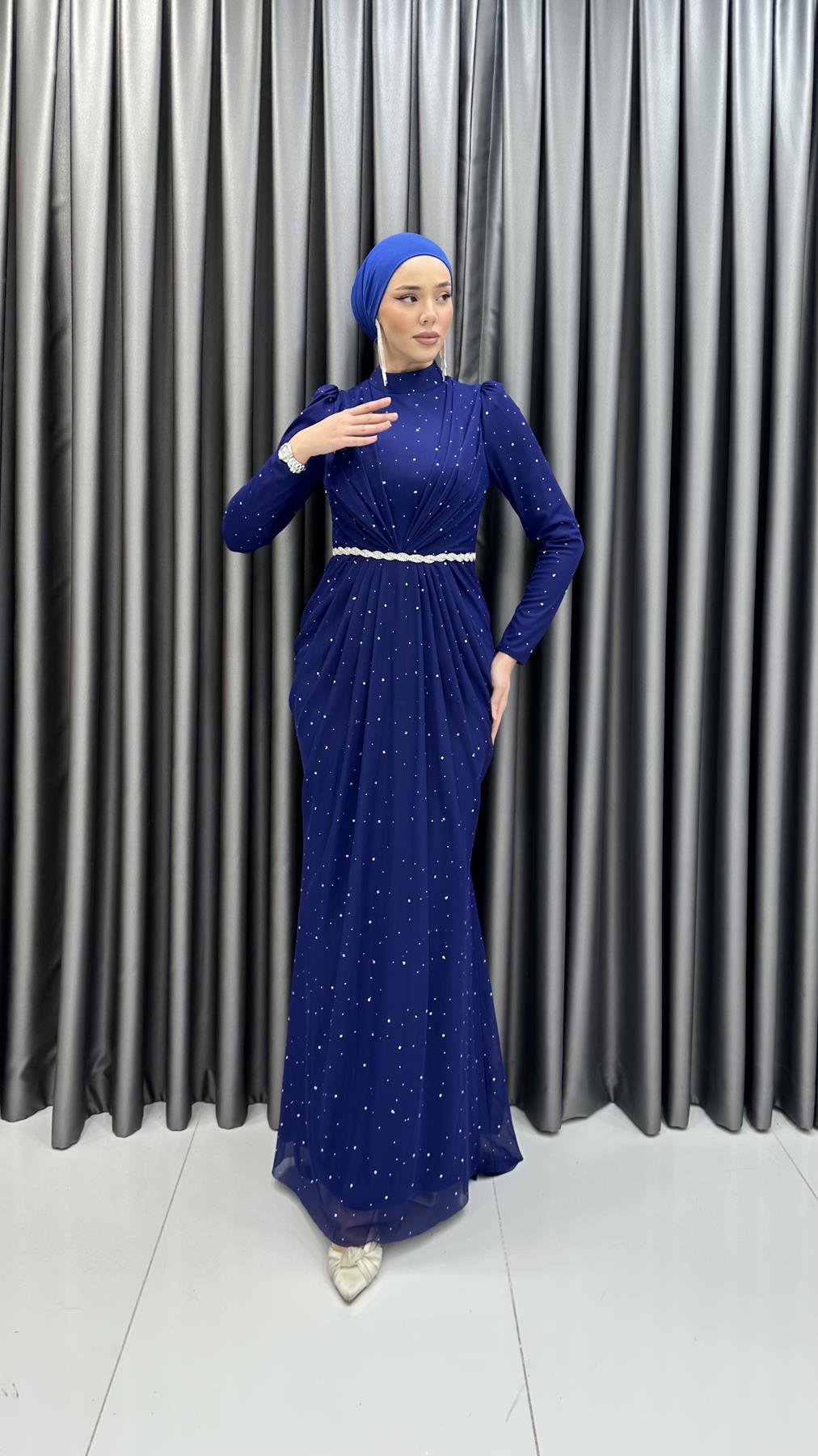 4997 Leydie Abiye-Saks Mavi