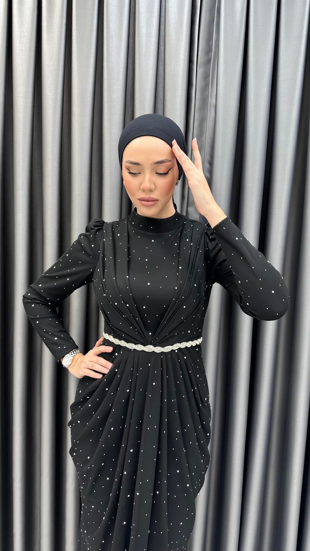 4997 Leydie Abiye-Siyah