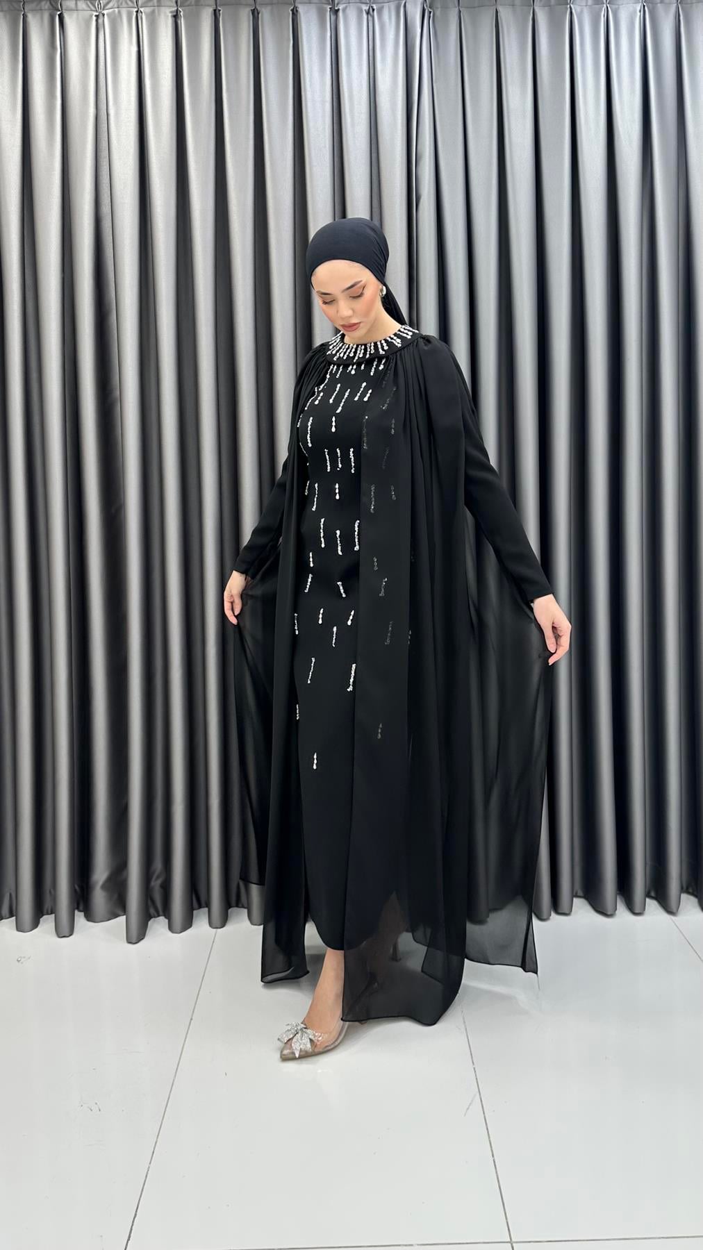 5006 Coraline Abiye-Siyah