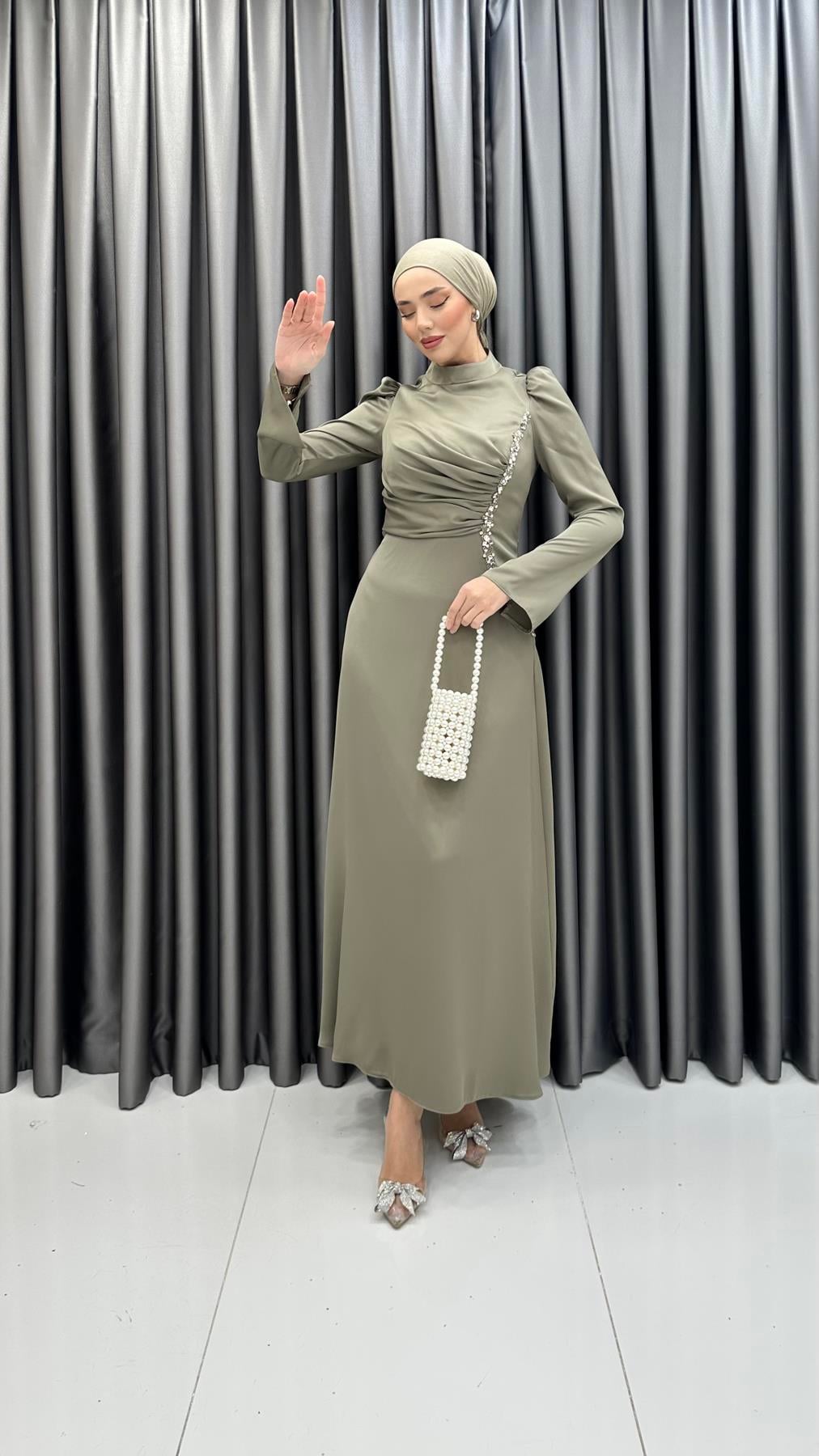 5021 Perla Abiye-Haki