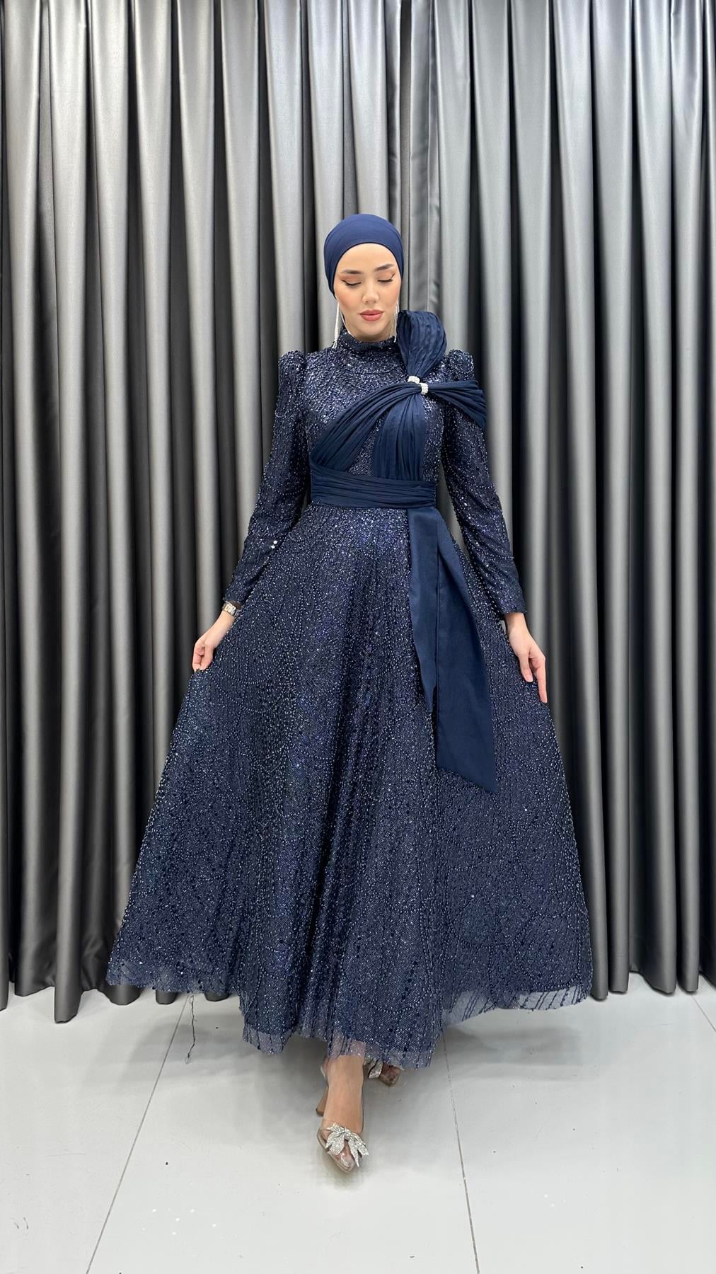5039 Esmee Abiye-Lacivert
