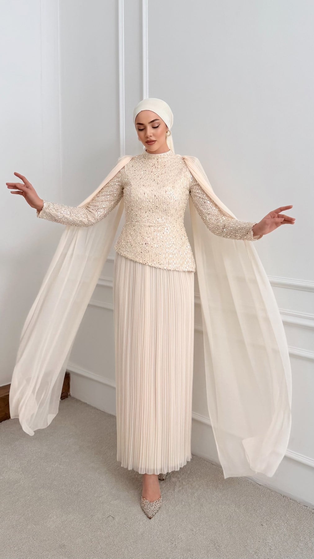 50554 Alvina Abiye-Gold Rengi