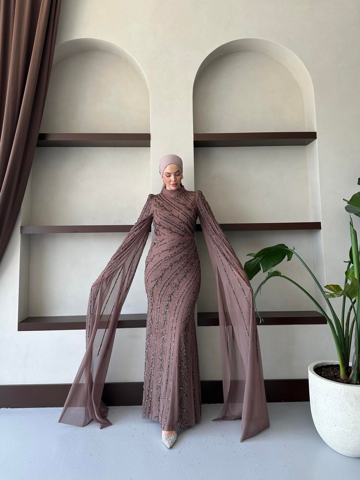 5061 H Şahmaran Abiye-Mocha