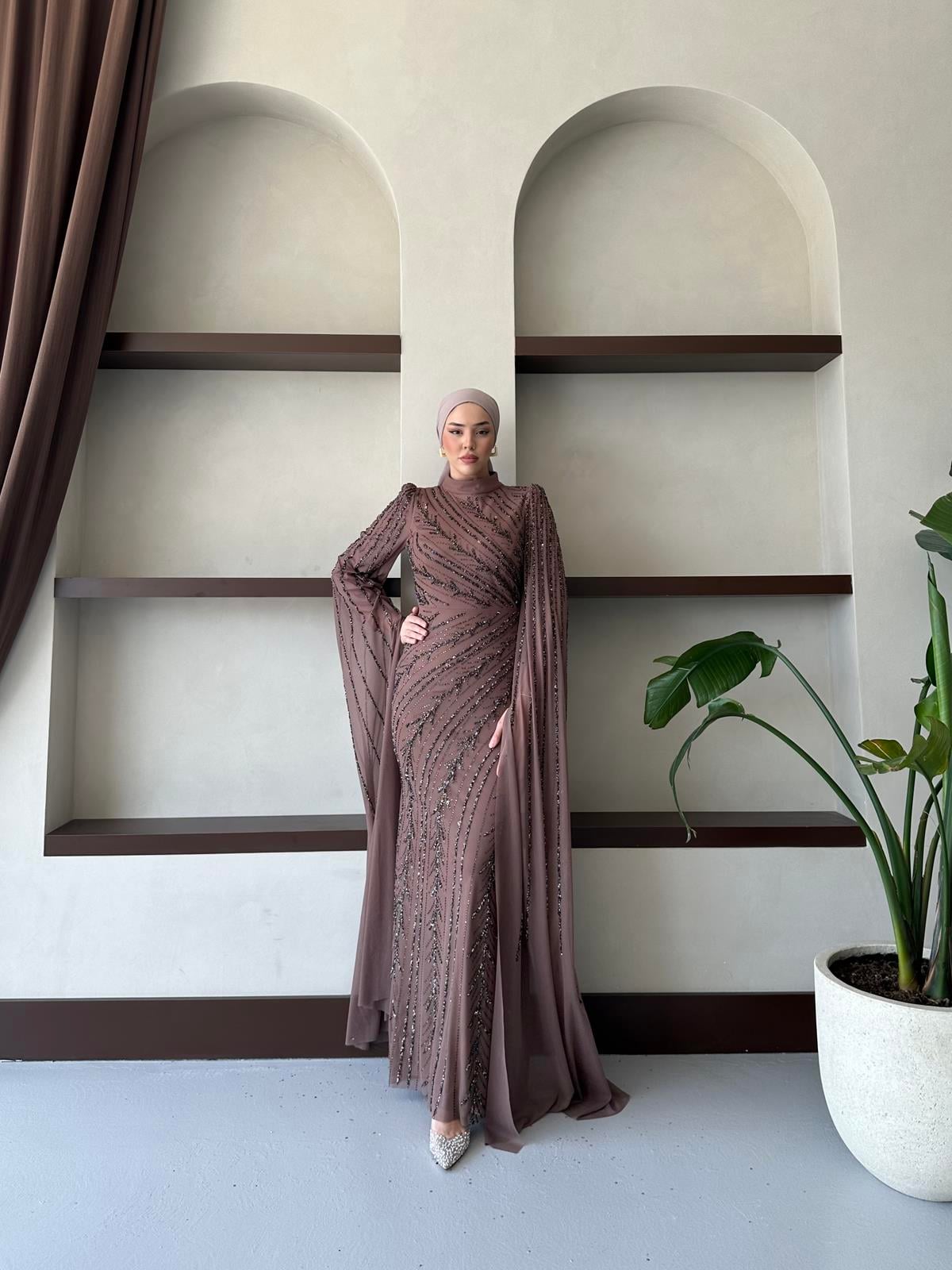 5061 H Şahmaran Abiye-Mocha