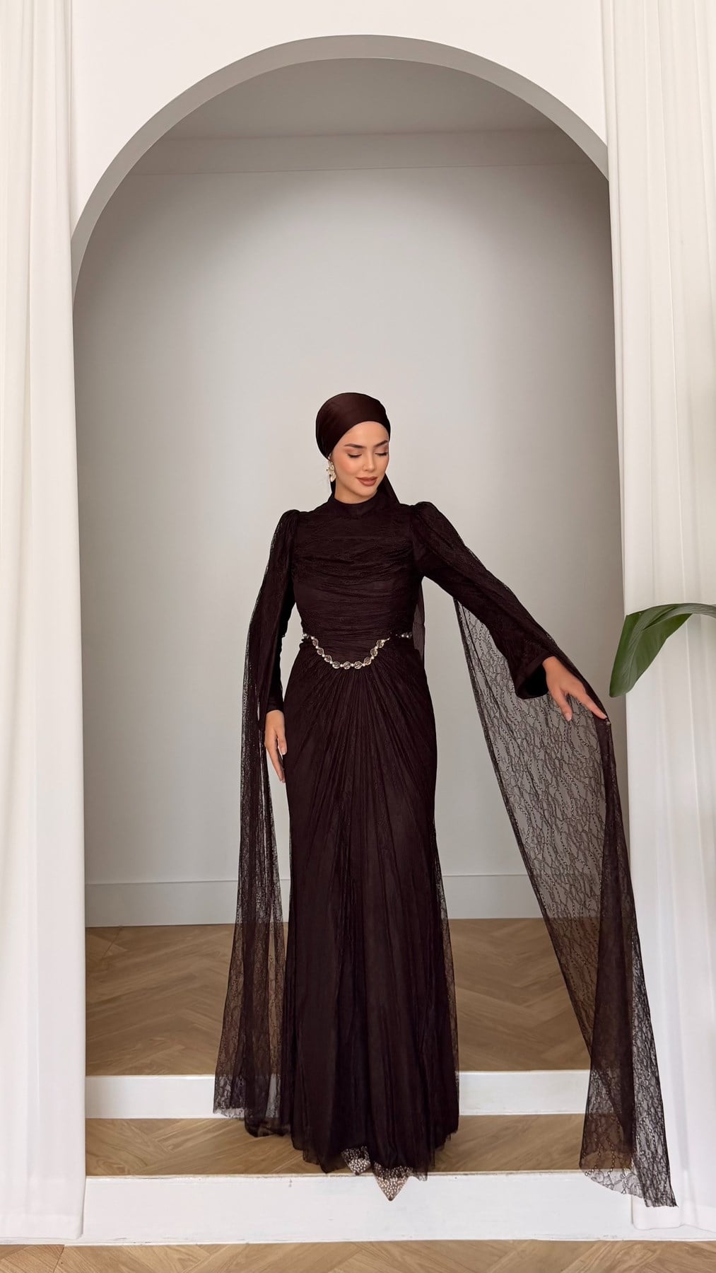 5157 H Sofia Abiye-Kahve Rengi