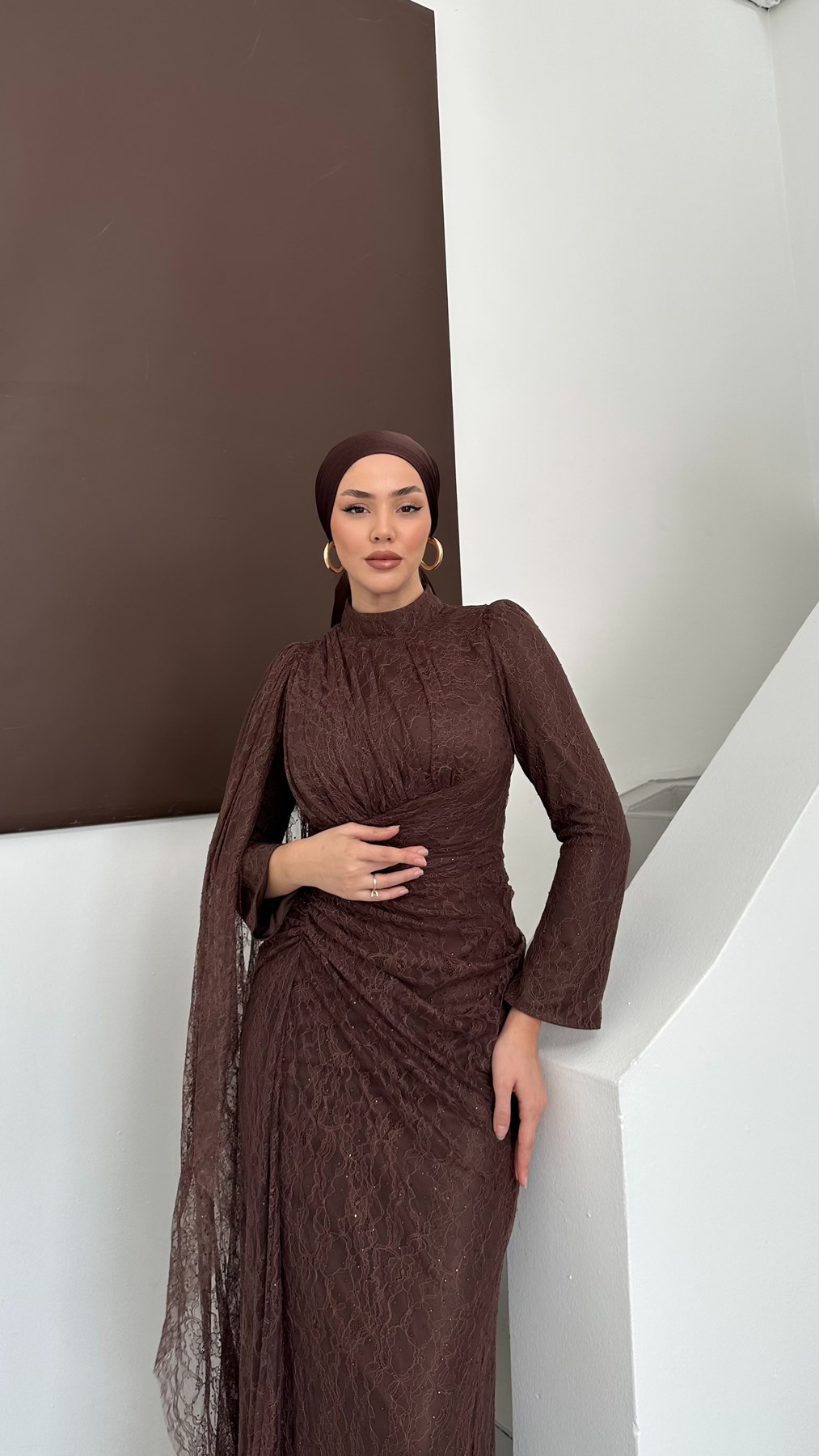 5193 H Nasrin Abiye-Kahve Rengi