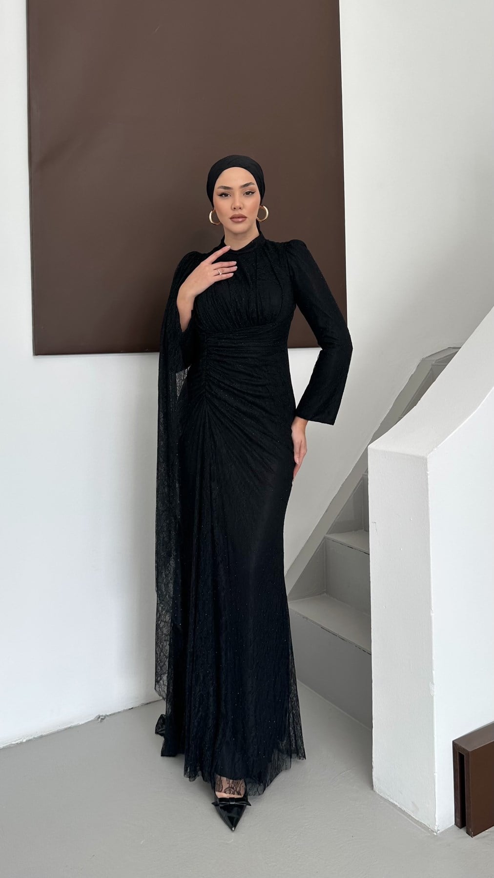 5193 H Nasrin Abiye-Siyah