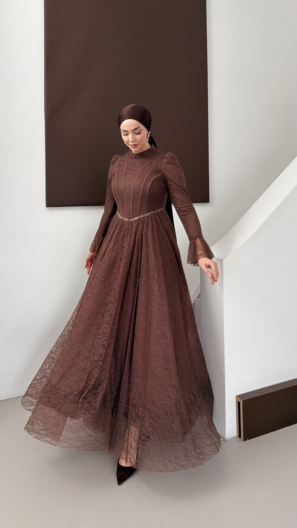 5194 H Avva Abiye-Kahve Rengi