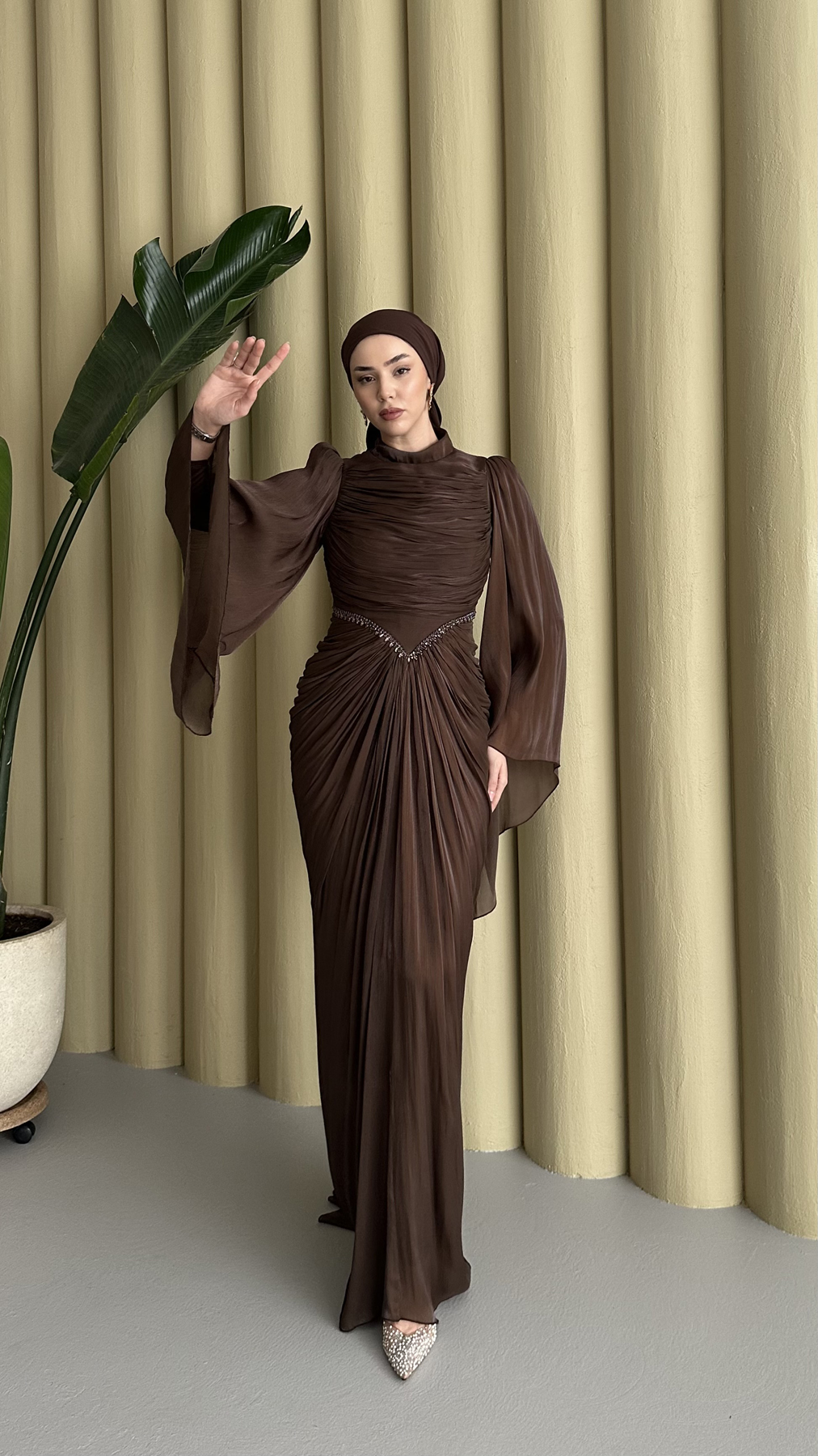5209 H Grace Abiye-Kahve Rengi