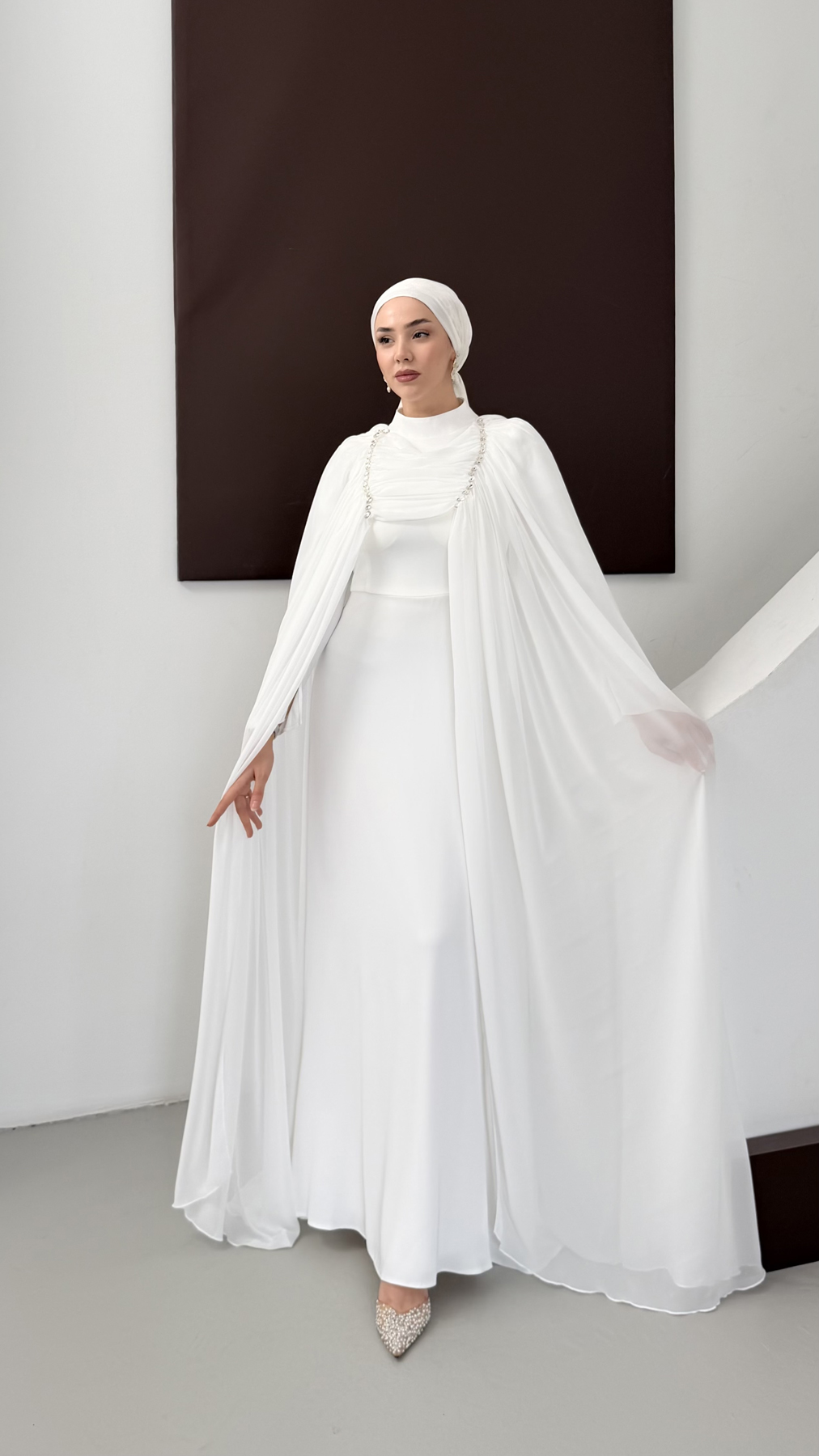 5214 H Ivory Abiye-Beyaz