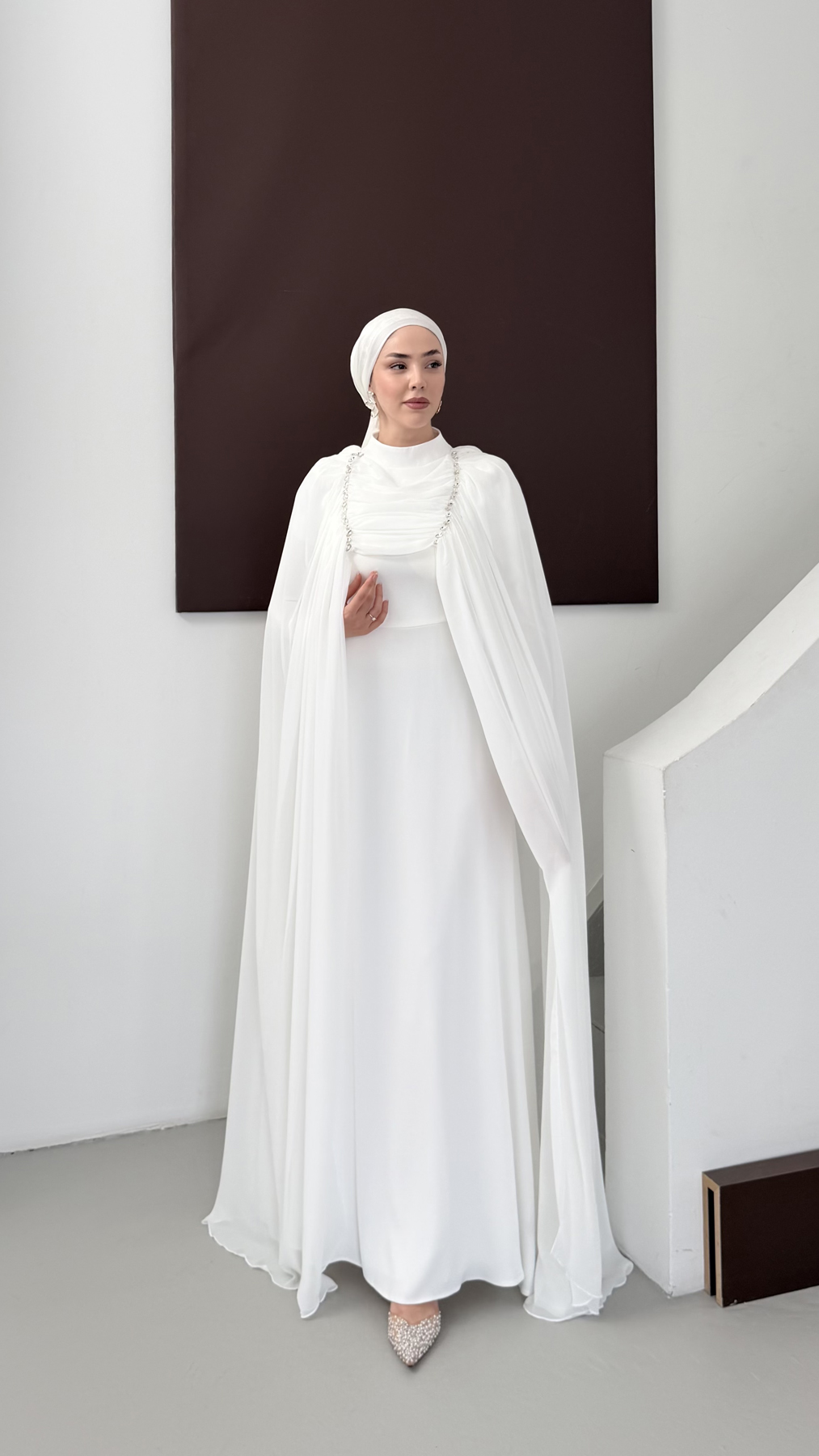 5214 H Ivory Abiye-Beyaz