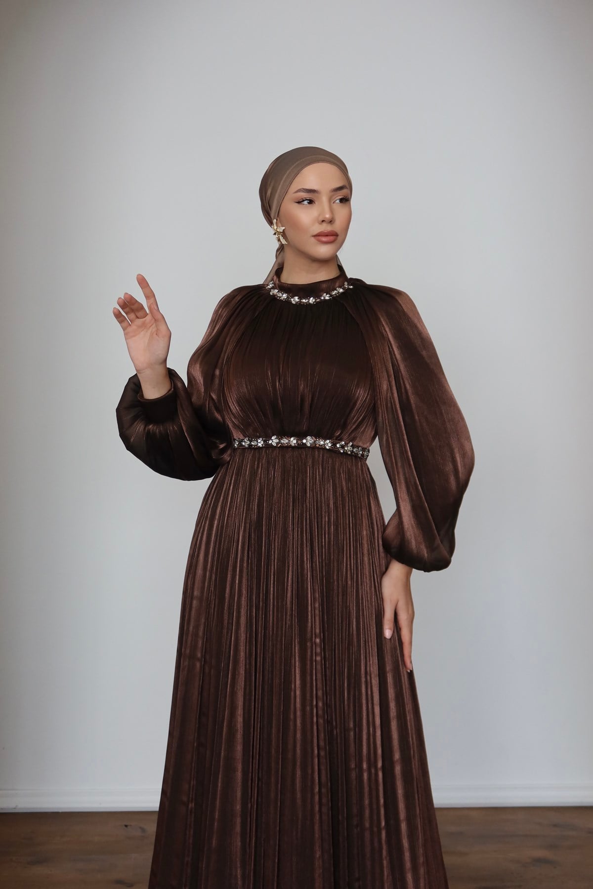 5240 H Sophia Abiye-Kahve Rengi