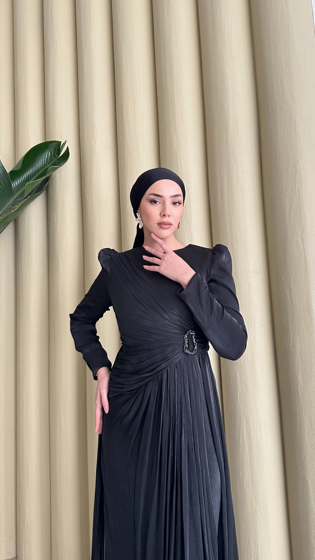 5504 H Elina Abiye-Siyah