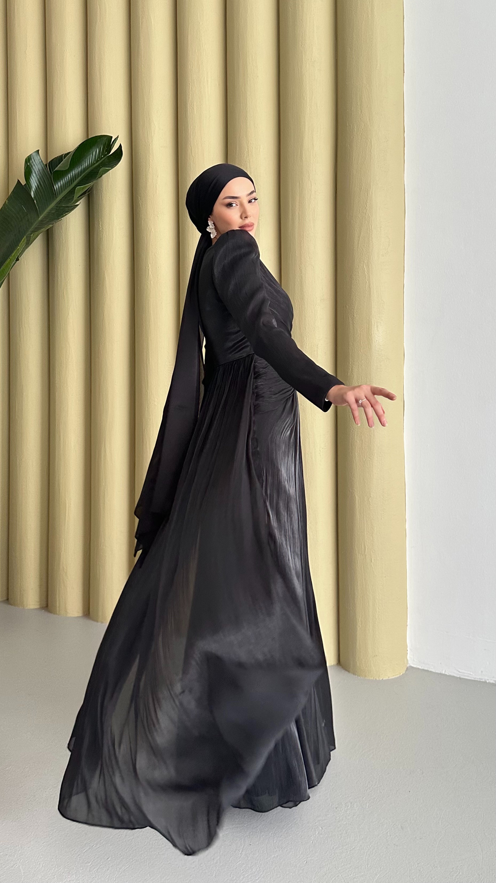 5504 H Elina Abiye-Siyah