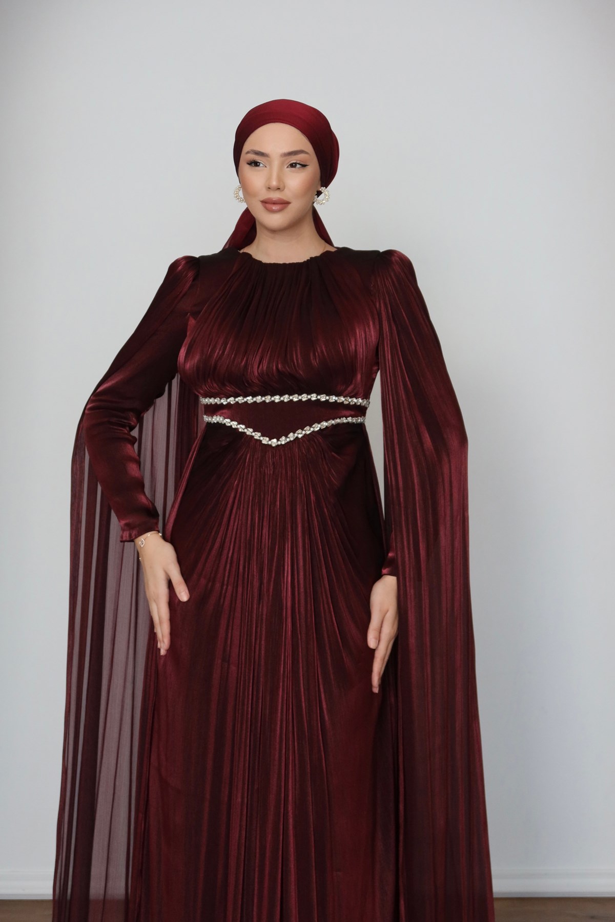 5511 H Bukhet Abiye-Bordo