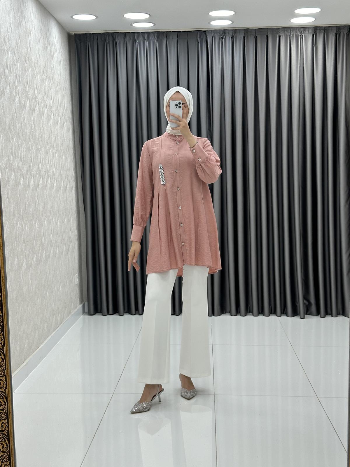 5599 B Bayan Tunik-Pudra
