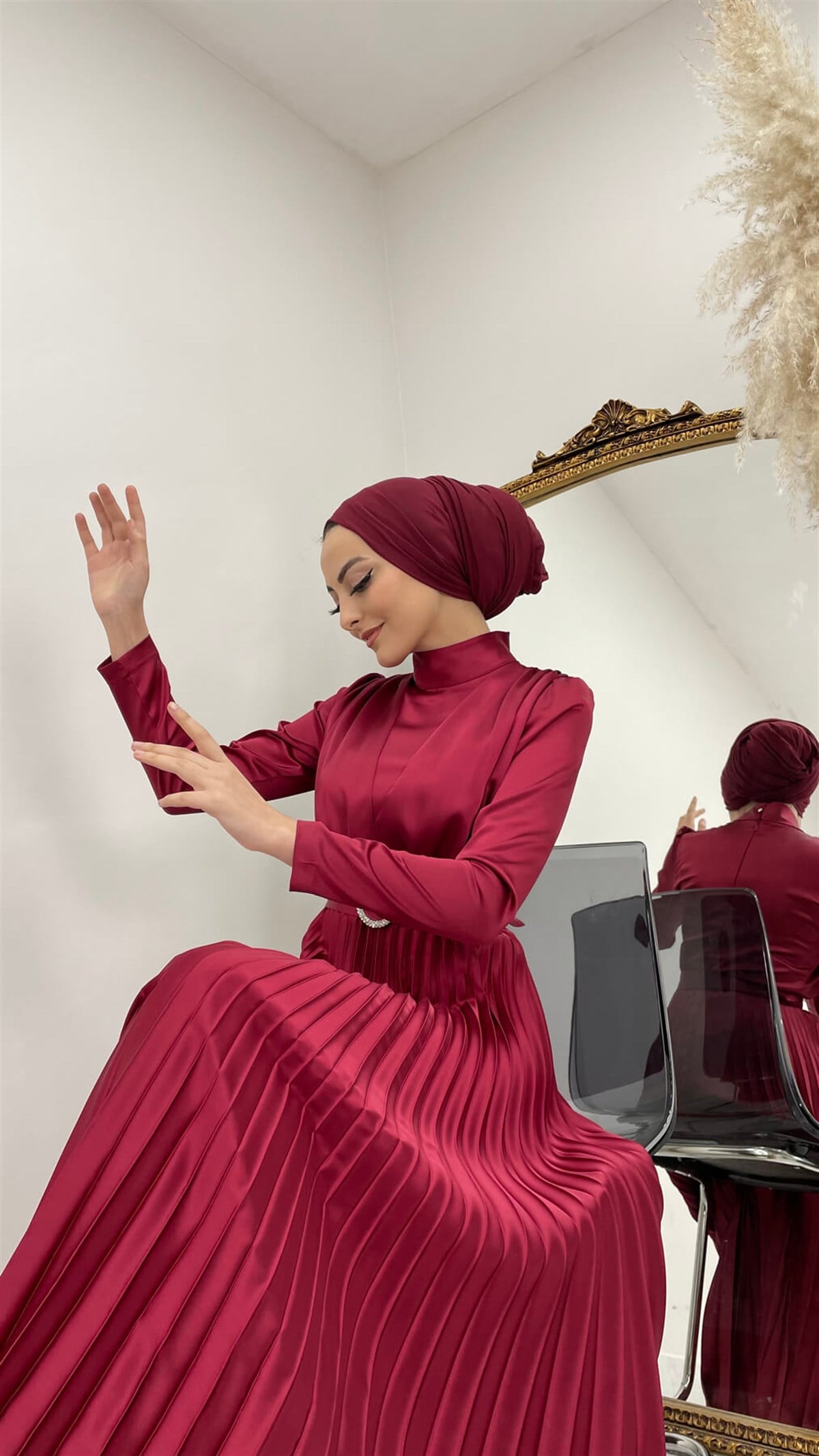 61019 R Abiye Elbise