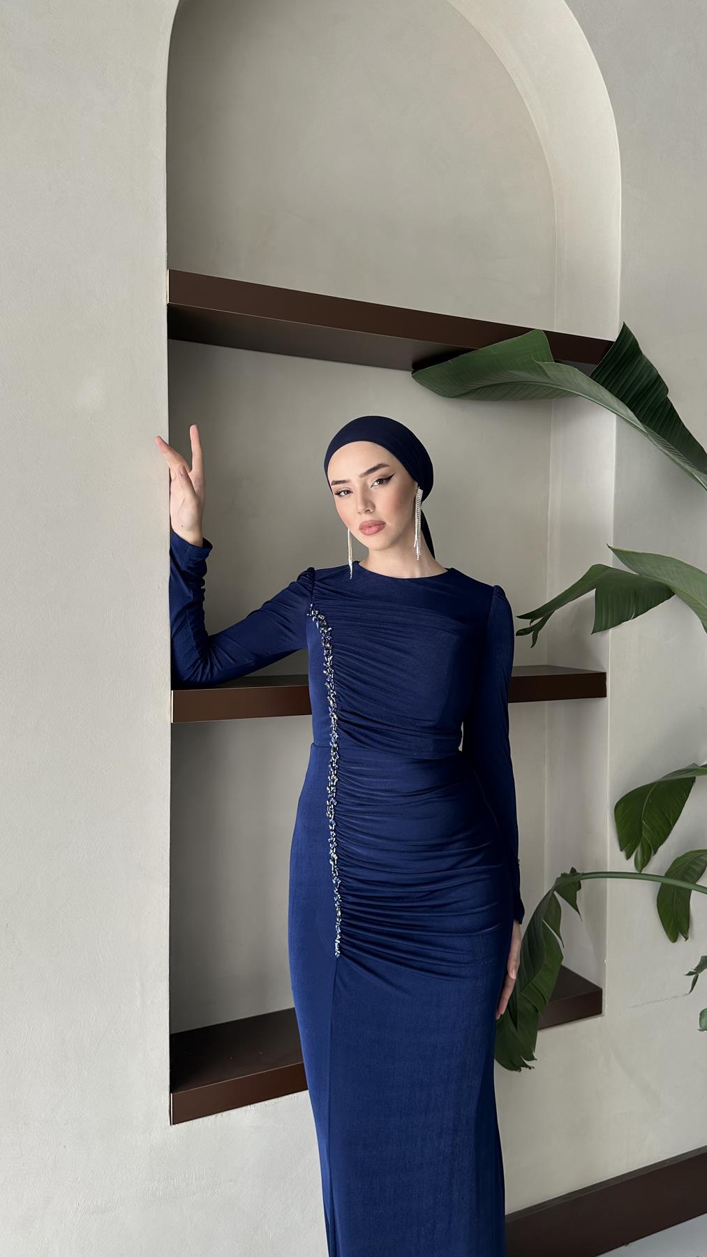 6170 Ajda Abiye-Lacivert