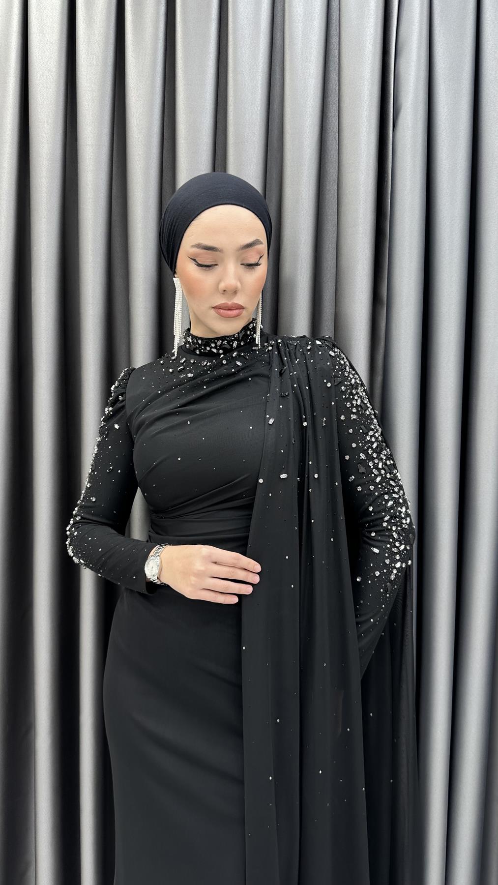 6220 Derin Abiye-Siyah