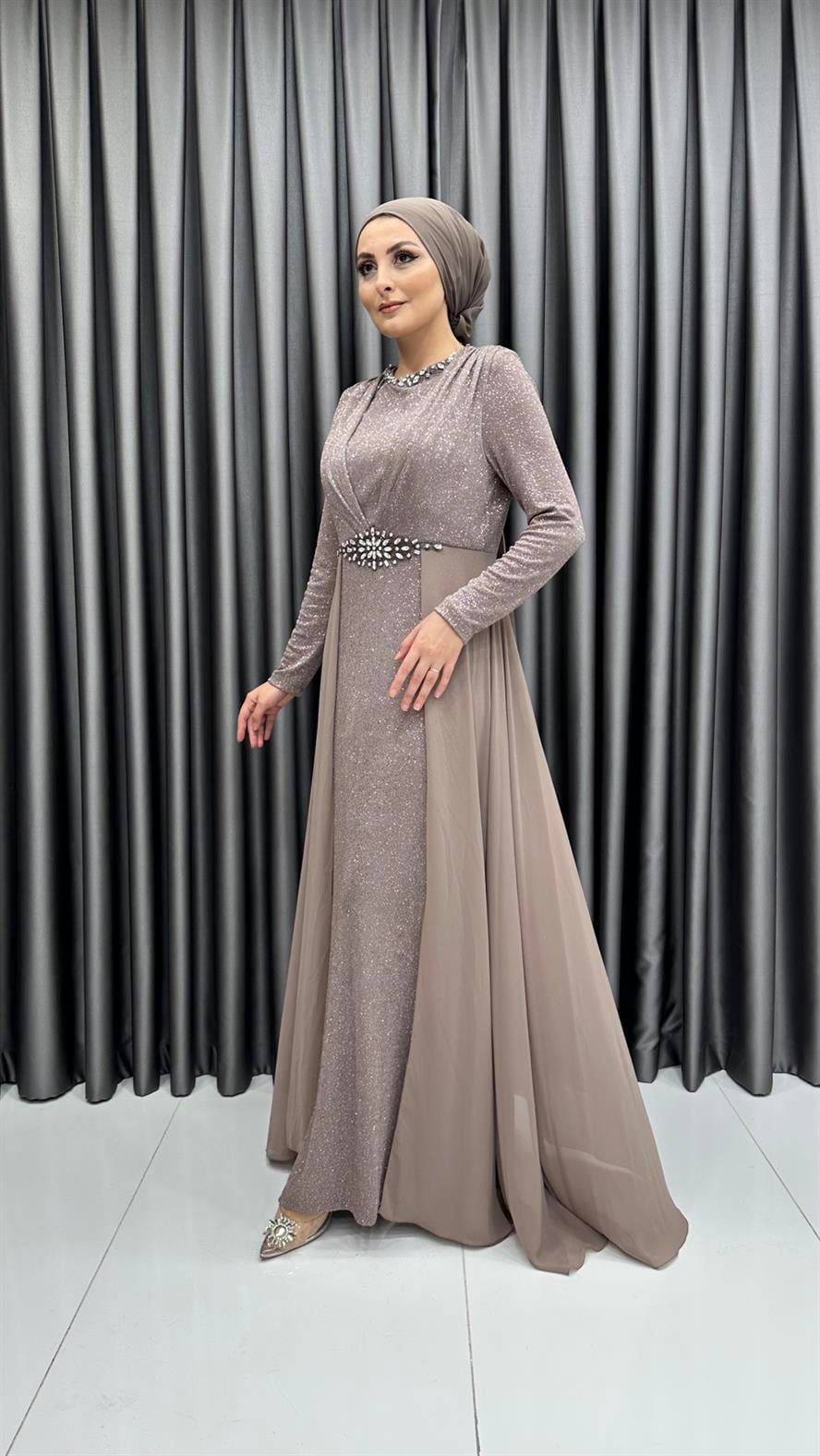 627-G6 Abiye Elbise-Vizon