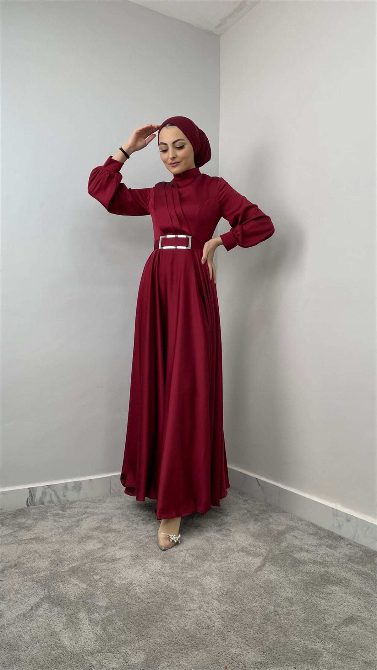 6643 C Abiye Elbise