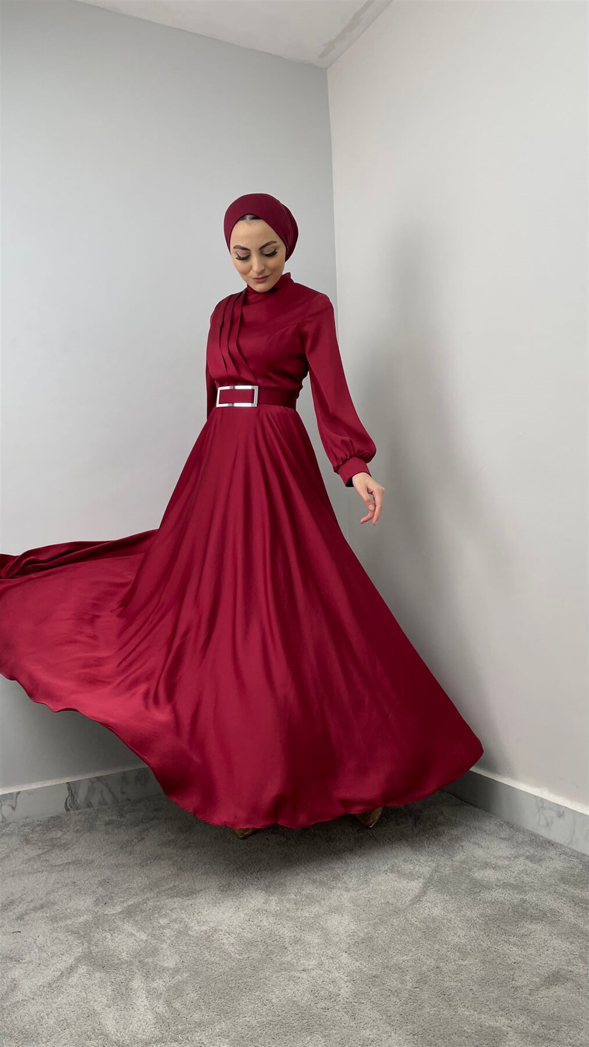 6643 C Abiye Elbise