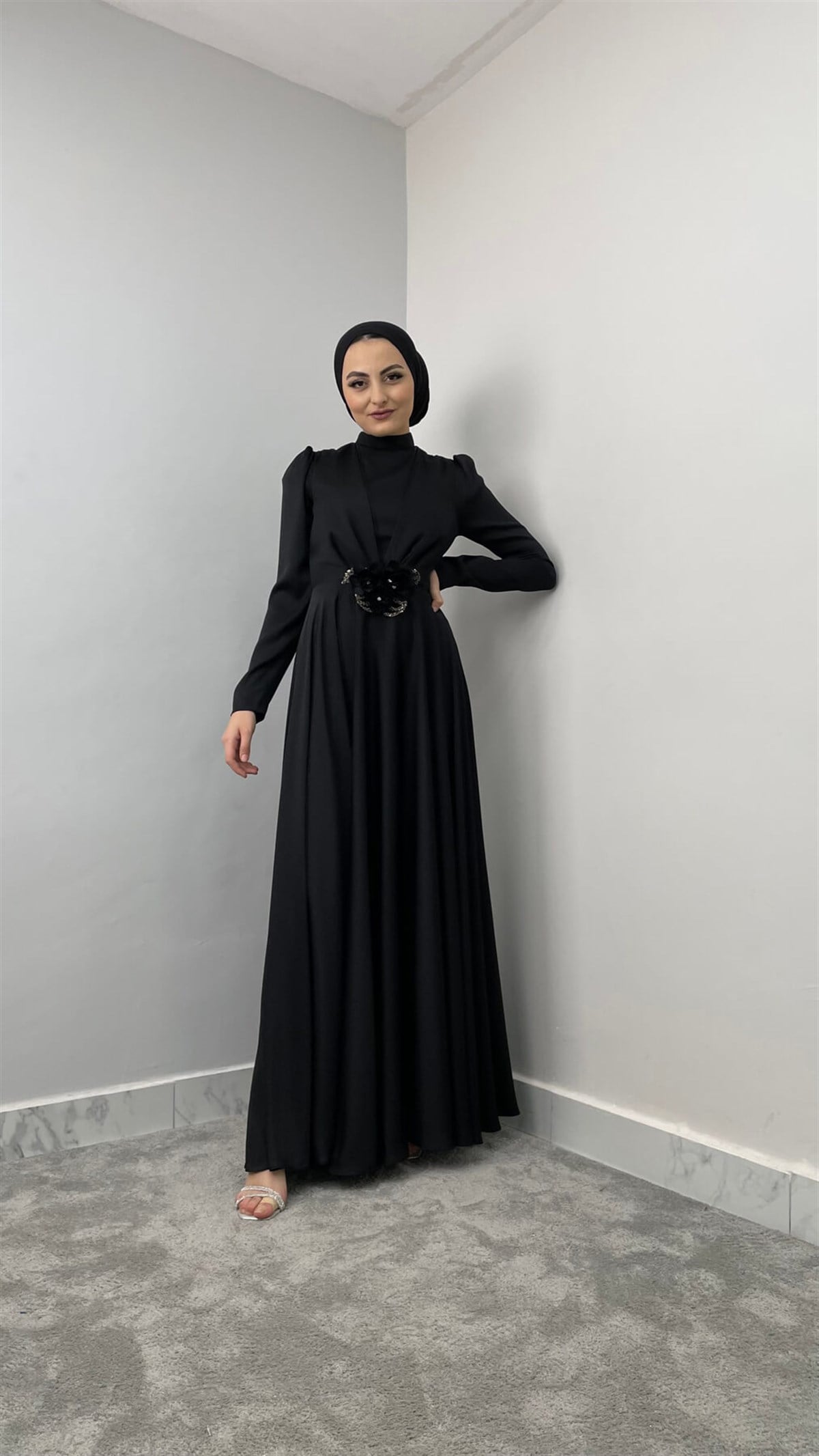 6691 C Abiye Elbise