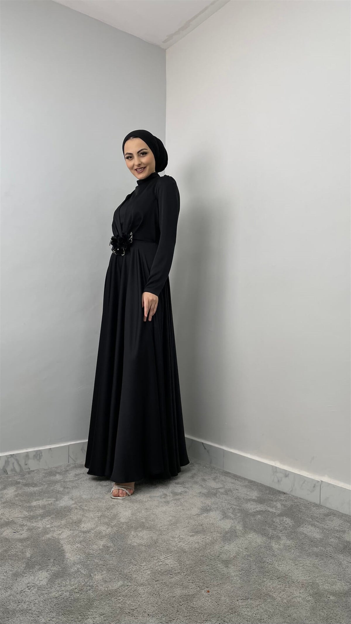 6691 C Abiye Elbise