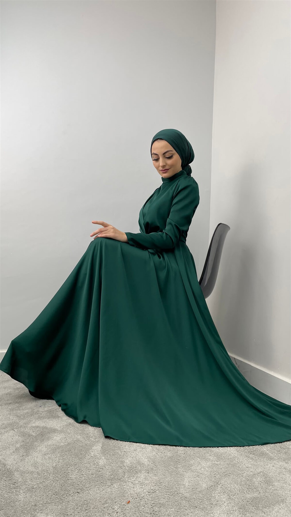 6691 C Abiye Elbise