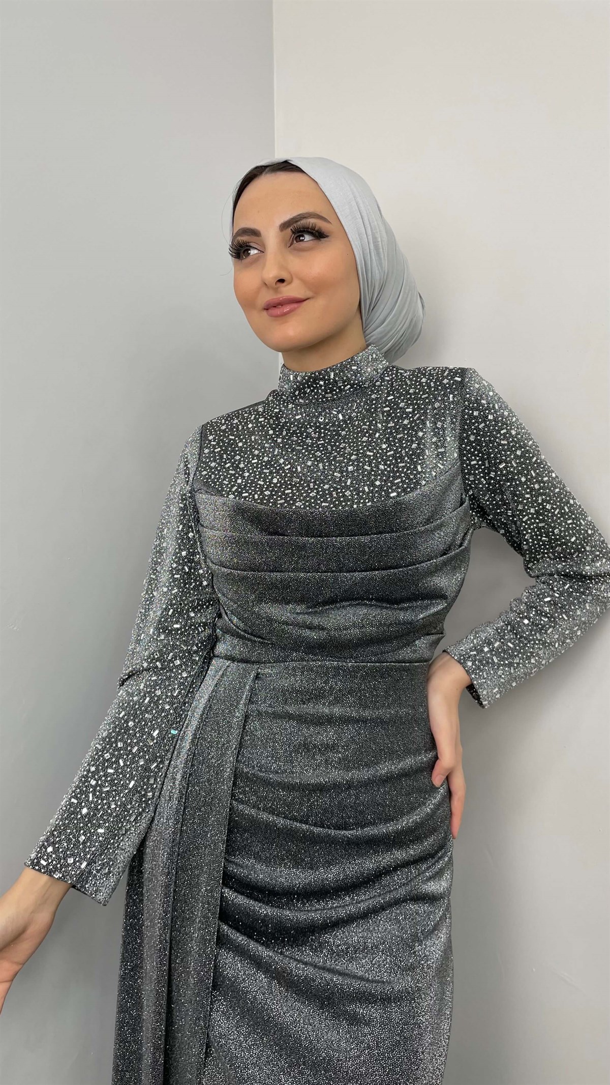 6706 C Bayan Abiye Elbise