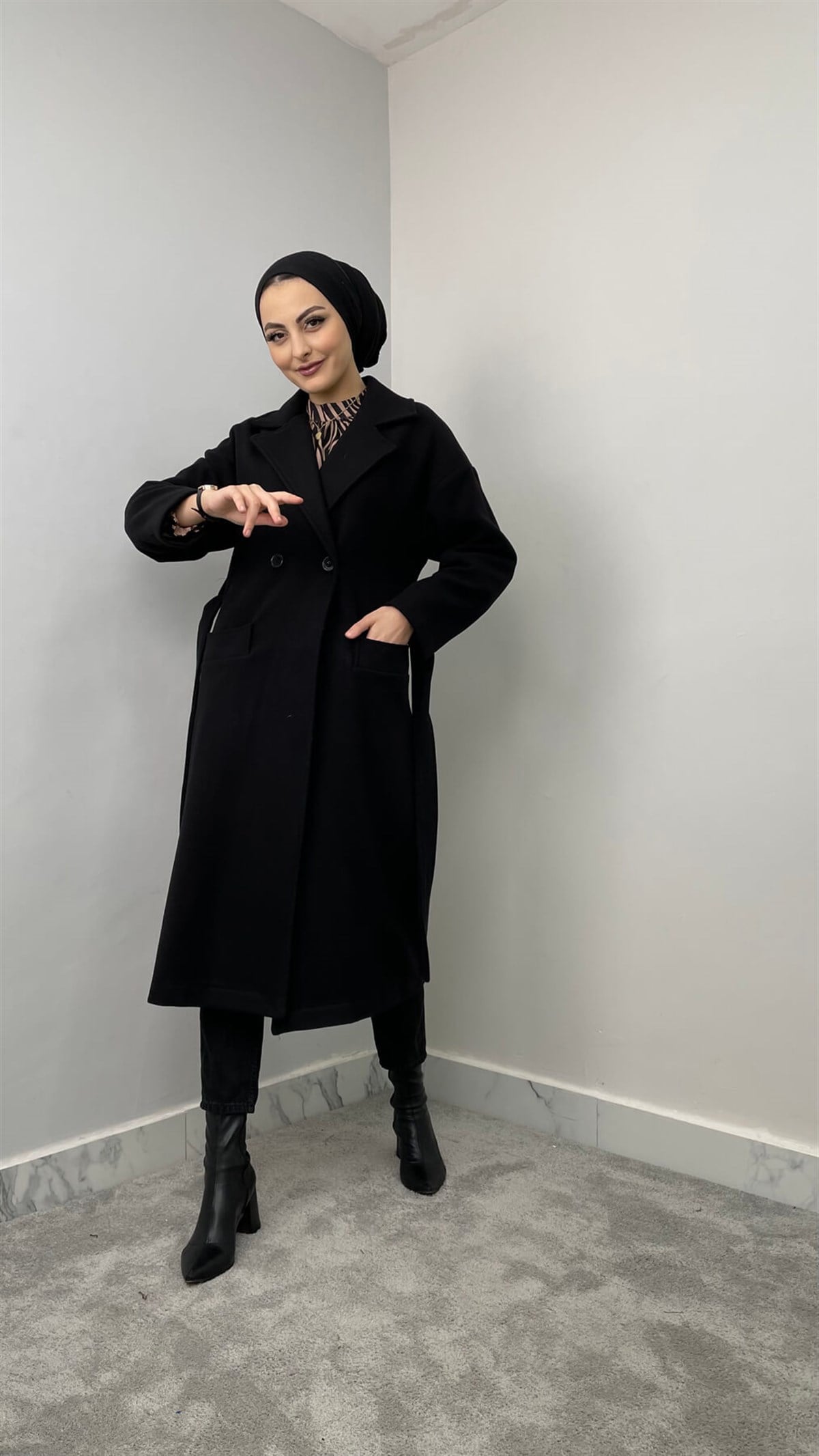 7964 H Kaşe Kaban