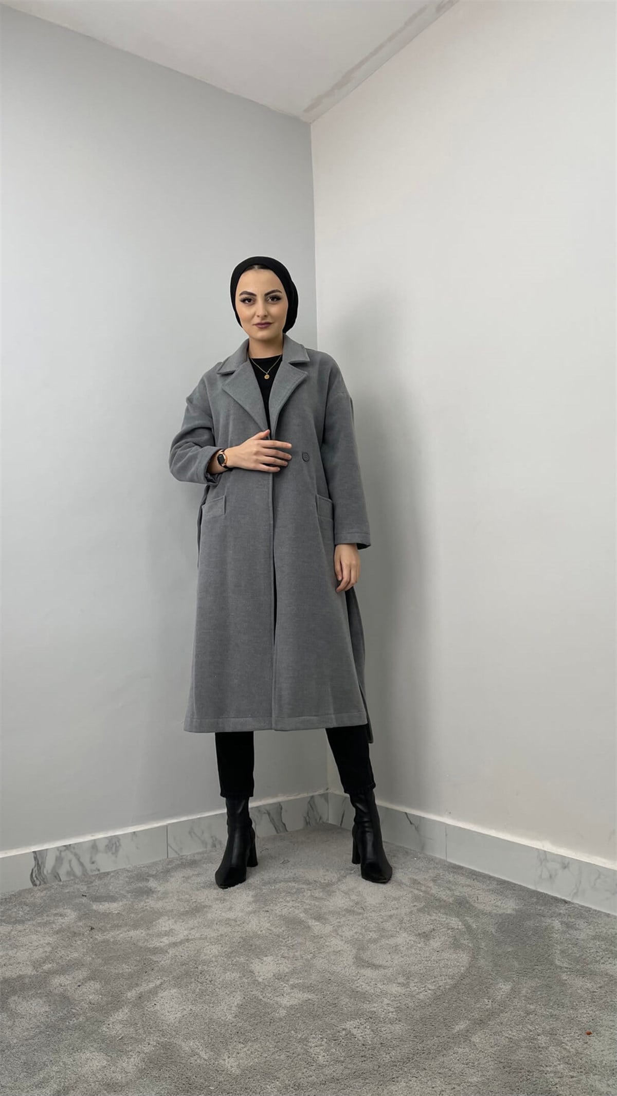 7964 H Kaşe Kaban