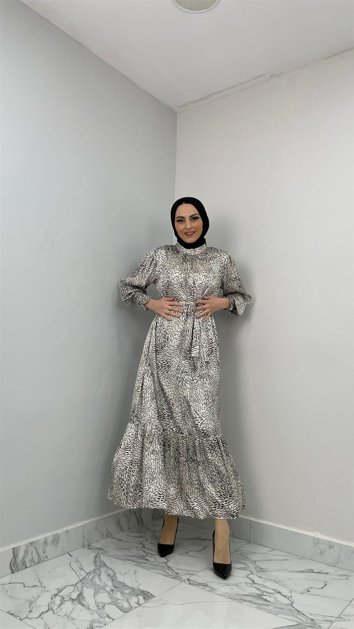 8114 A Bayan Elbise