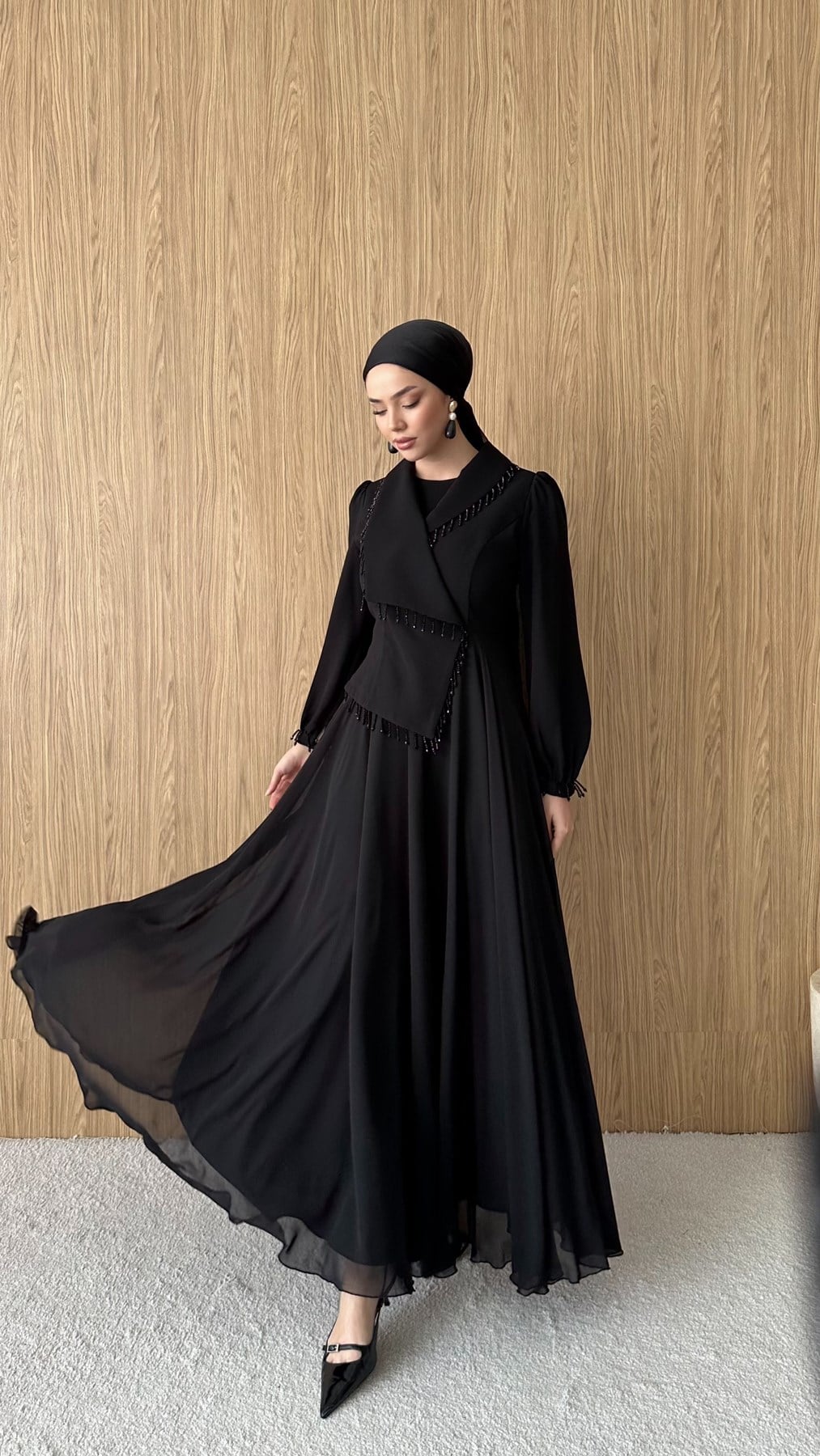850 G Adriana Abiye-Siyah
