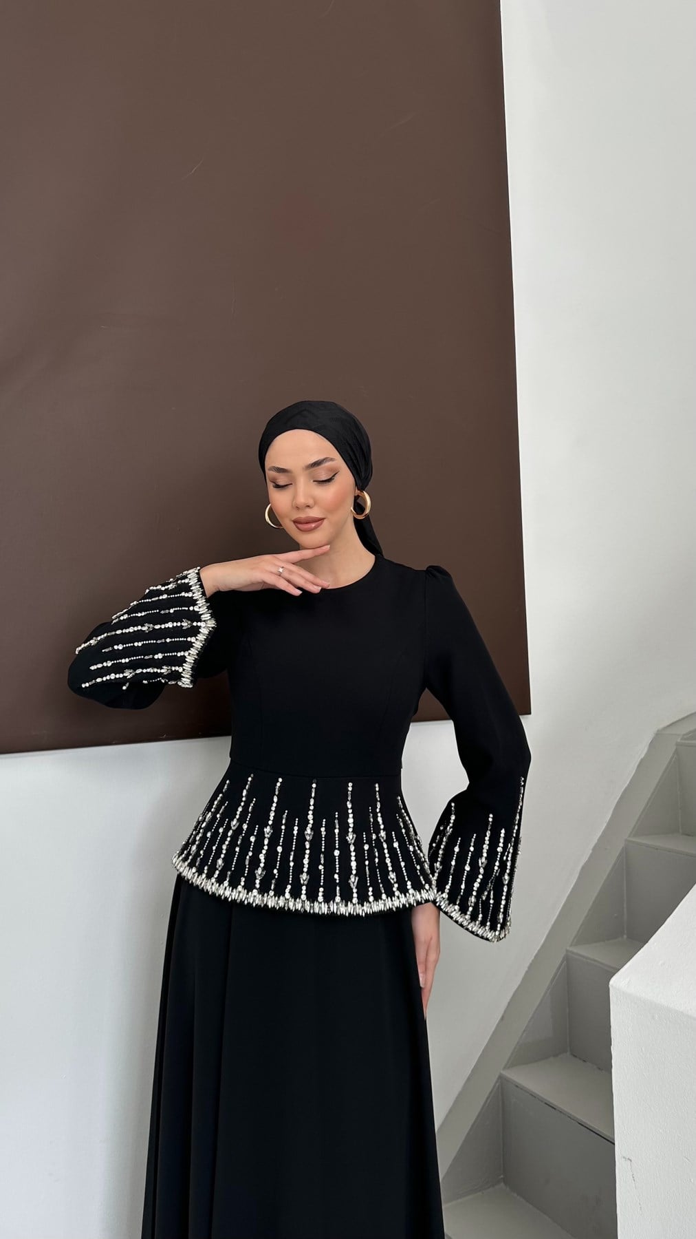 855 G Sahra Abiye-Siyah
