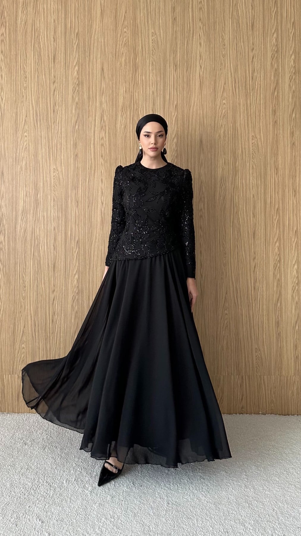 861 F Sahra Abiye-Siyah